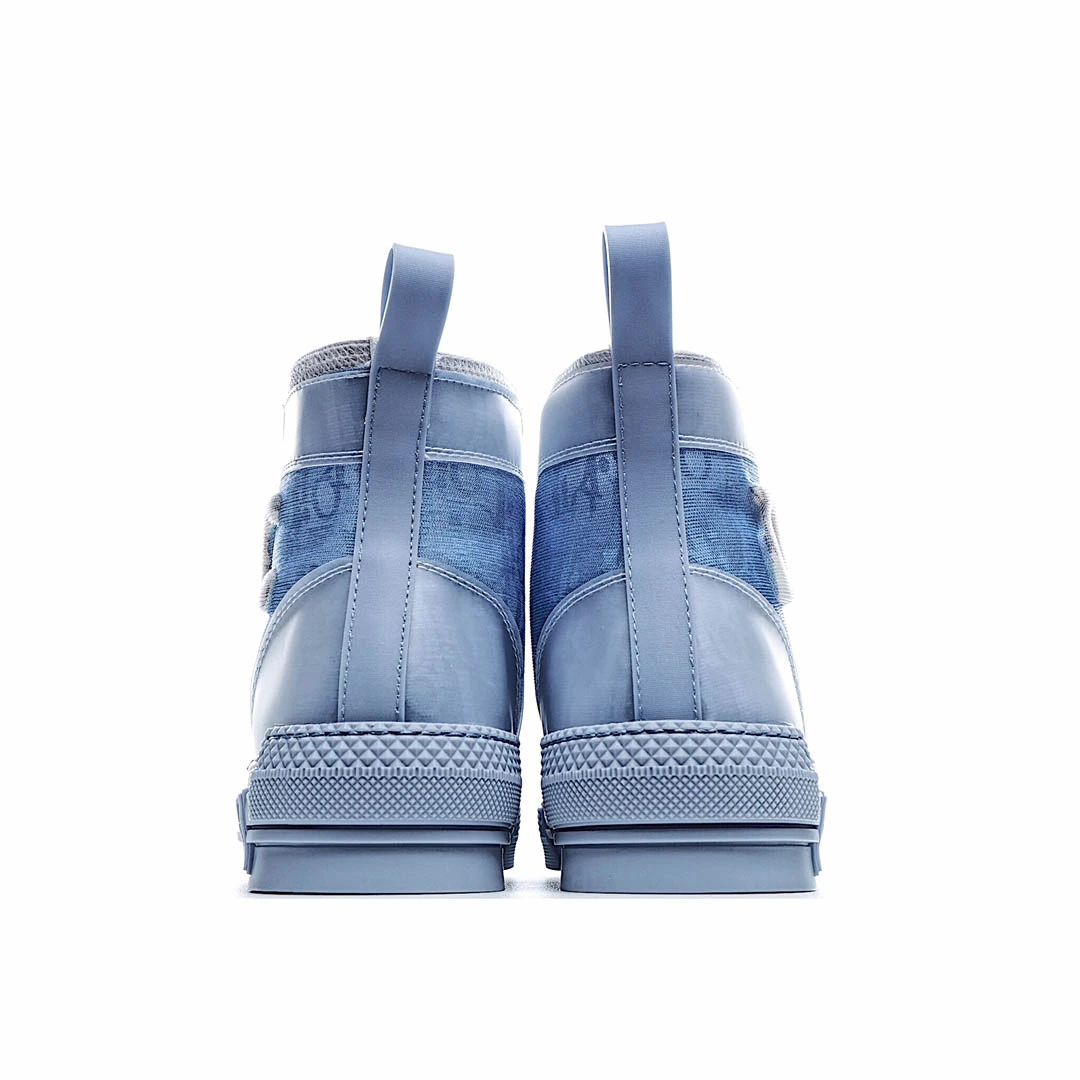 Dior B23 Oblique Slip-on Low Top Sneakers Sheer Print Sneakers