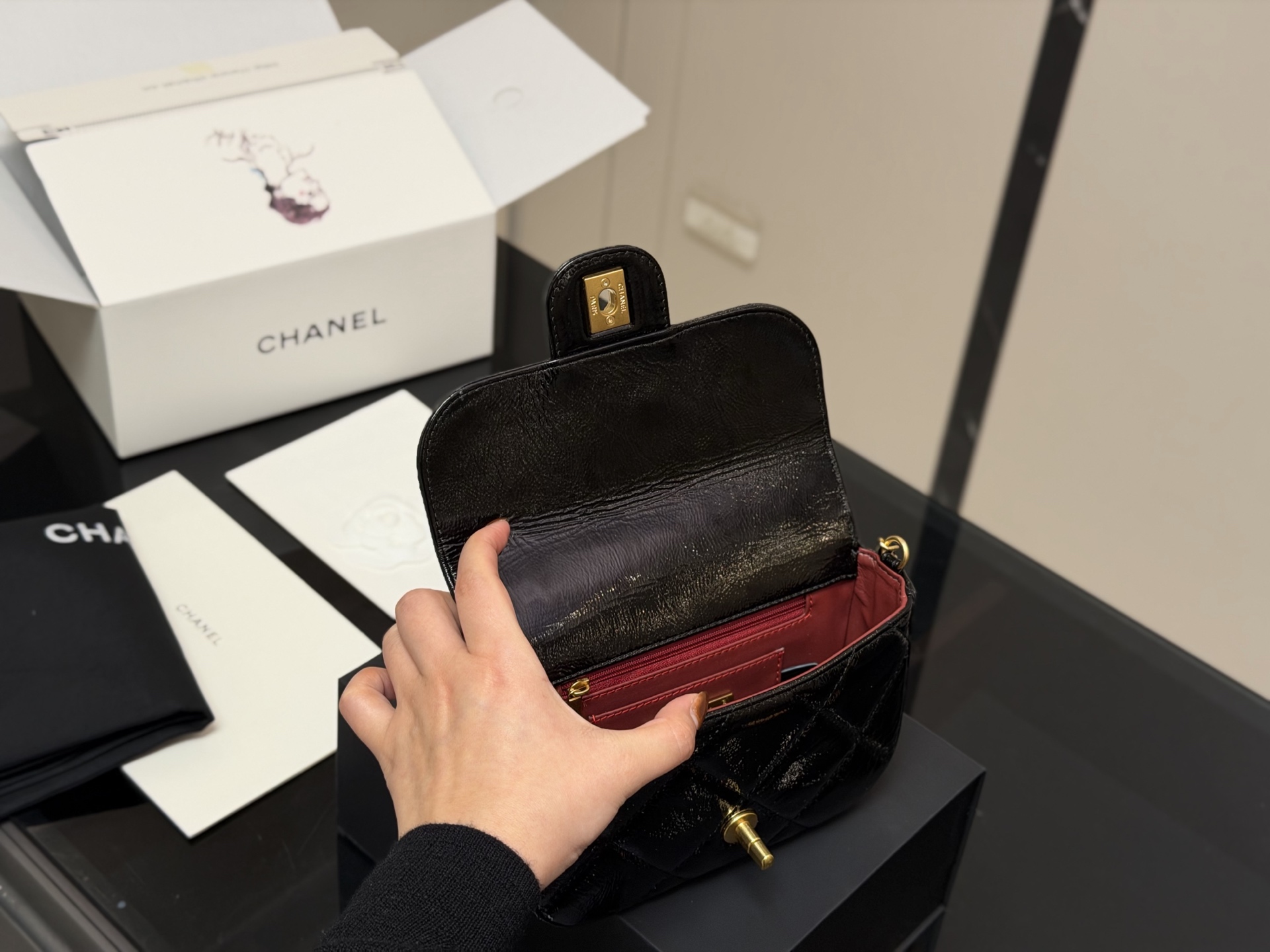 Chanel Clutch With Chain