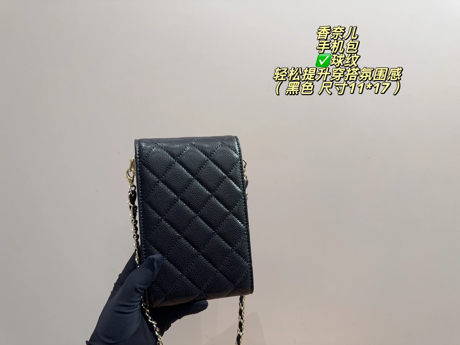 Chanel Quilted Phone Bag