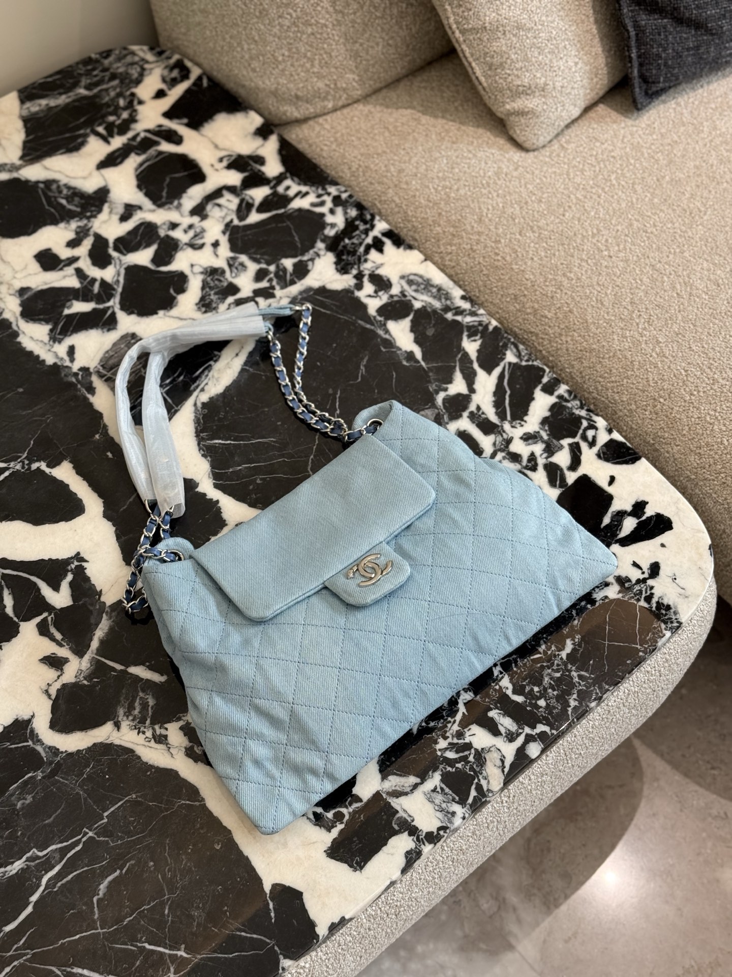 Chanel Demin Hobo Bag