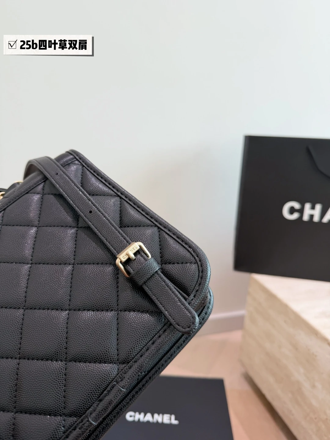 Chanel 25B Clover Backpack