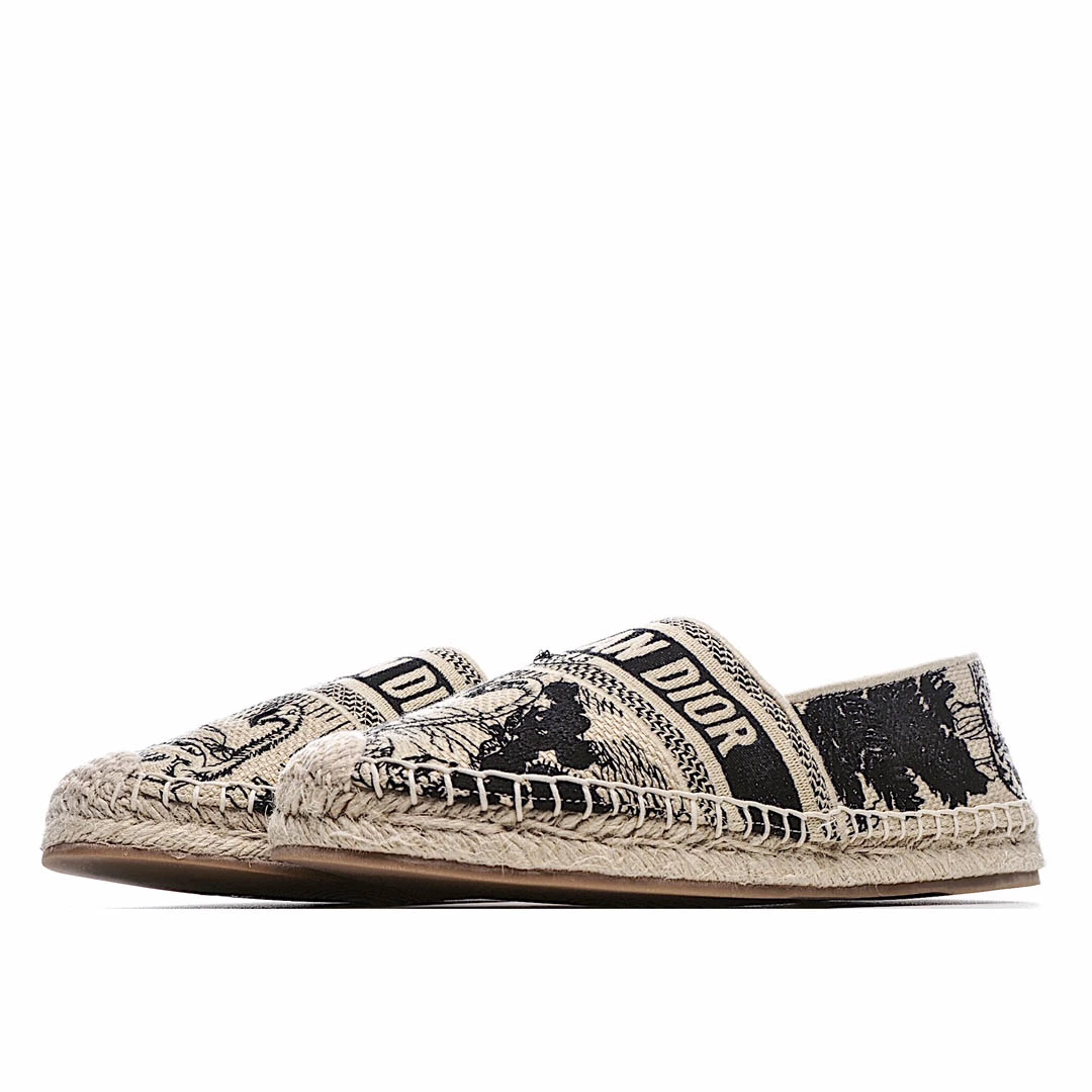 Dior Granville 20ss Fisherman's Half Slippers