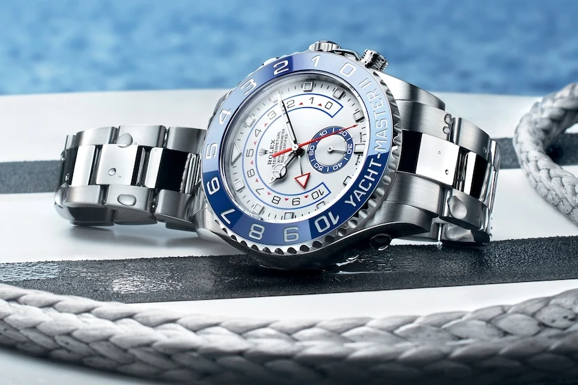 Rolex YACHT-MASTER II--(stainless steel strap) m116680-0002