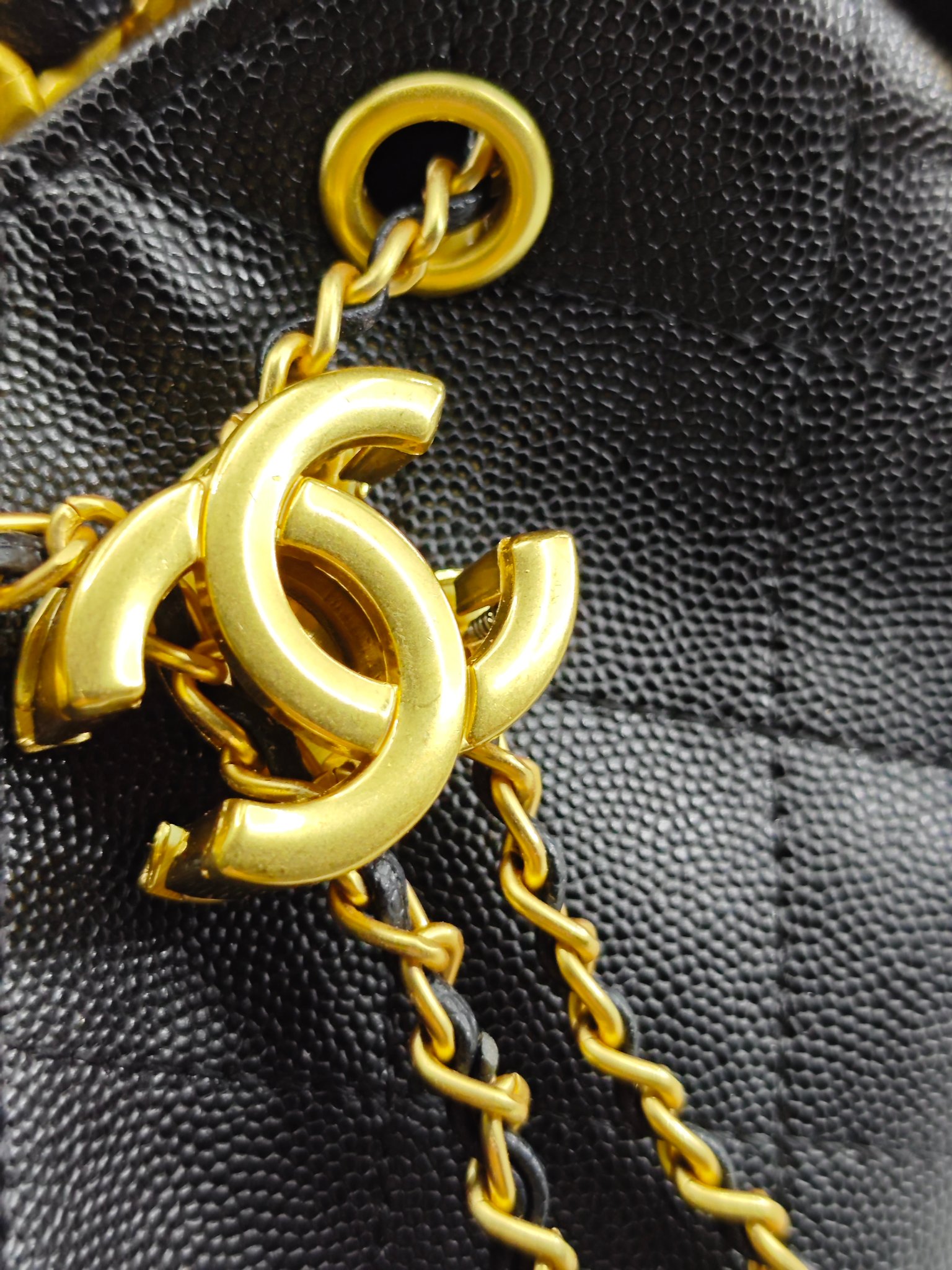 Chanel 25C Hobo Bag CAVIAR