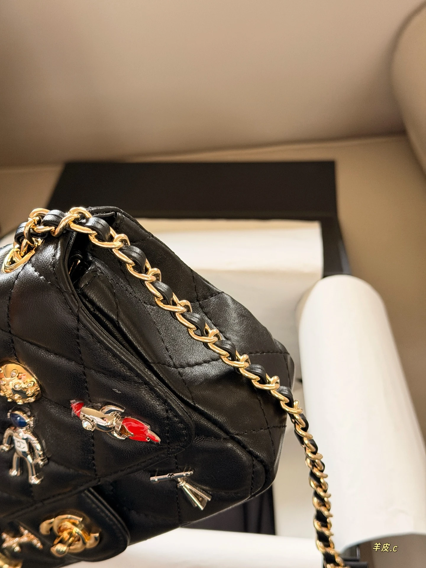 Chanel Spring/Summer 2026 New Arrival CF Bag with Astronaut Badge