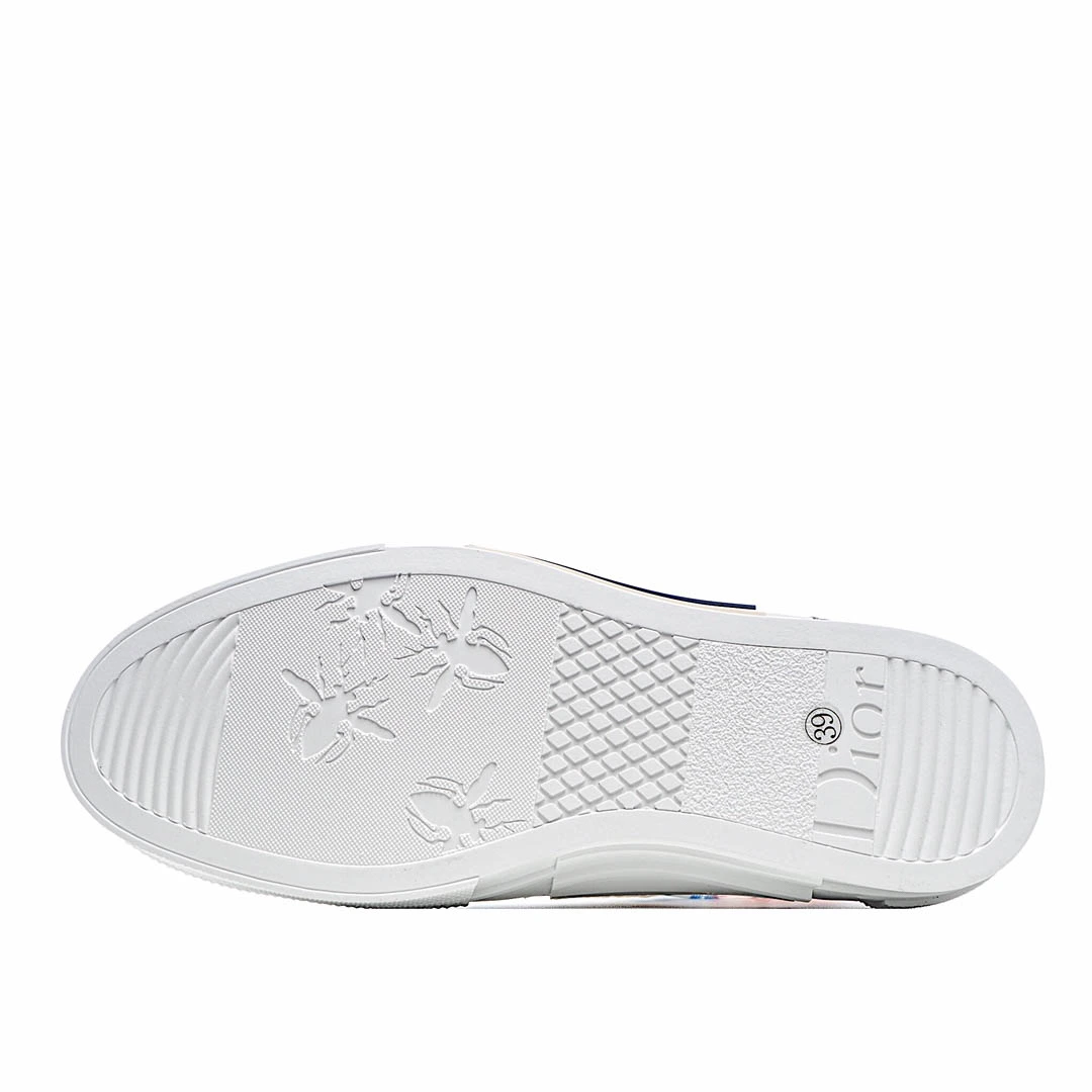 Dior B23 Oblique Slip-on Low Top Sneakers Sheer Print Sneakers