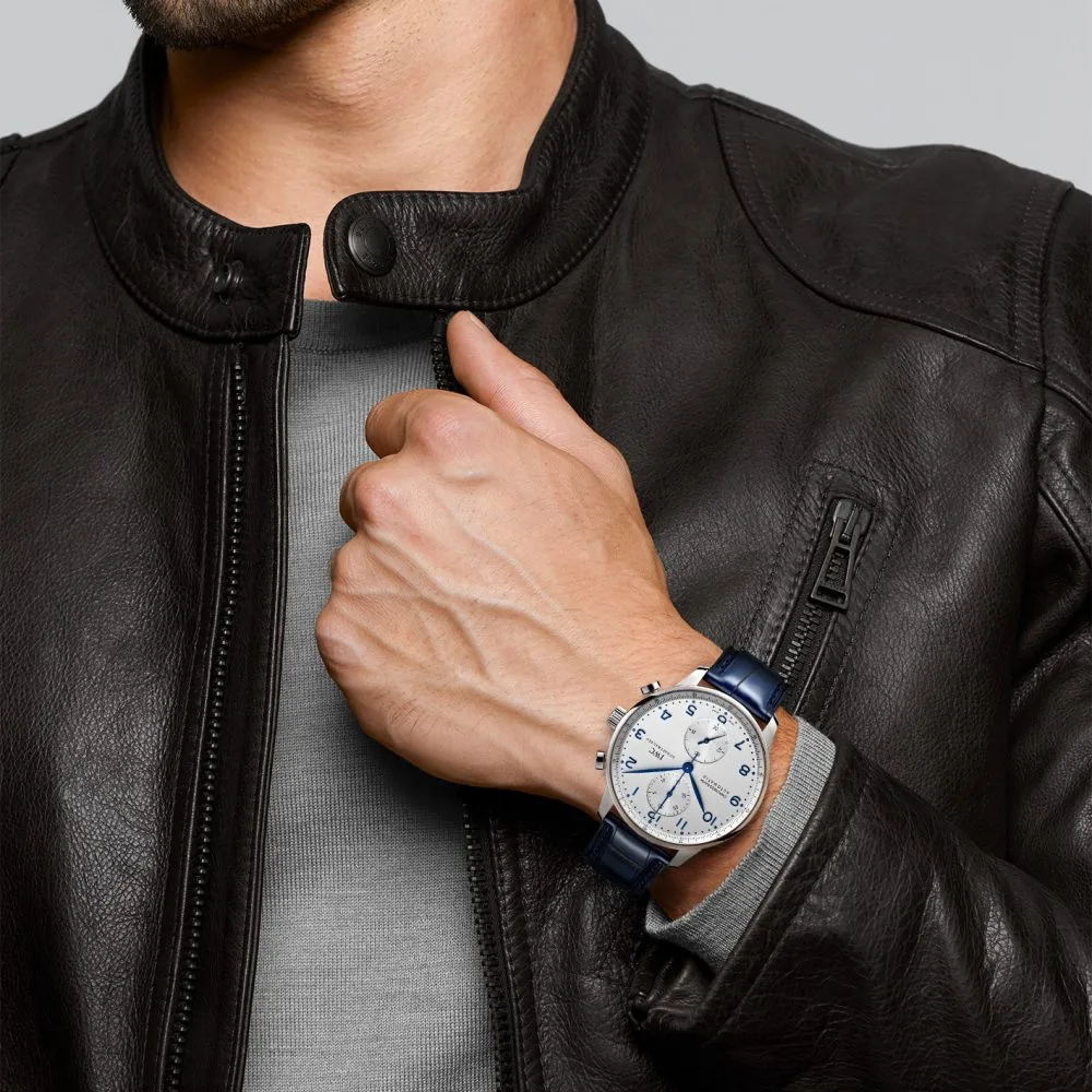 IWC Portugieser IW371446 watch (Portuguese blue needle)
