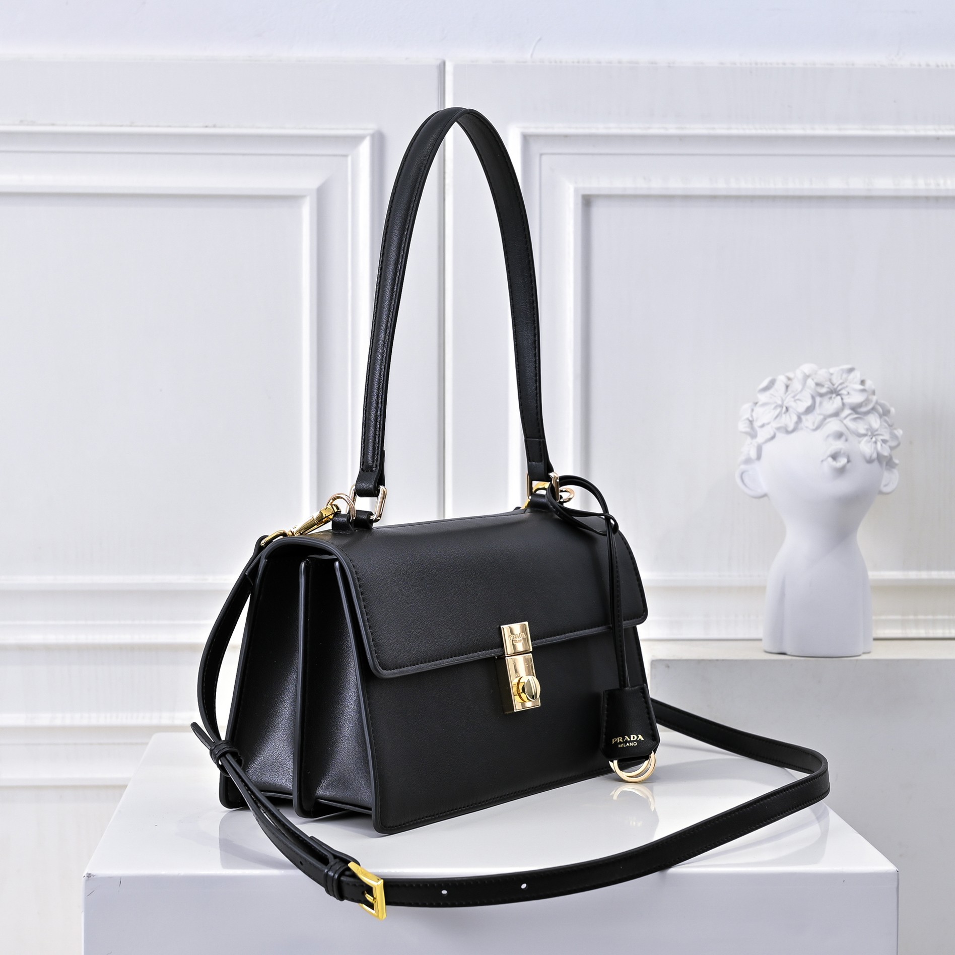 PRADA Soft Sound Handle Bag