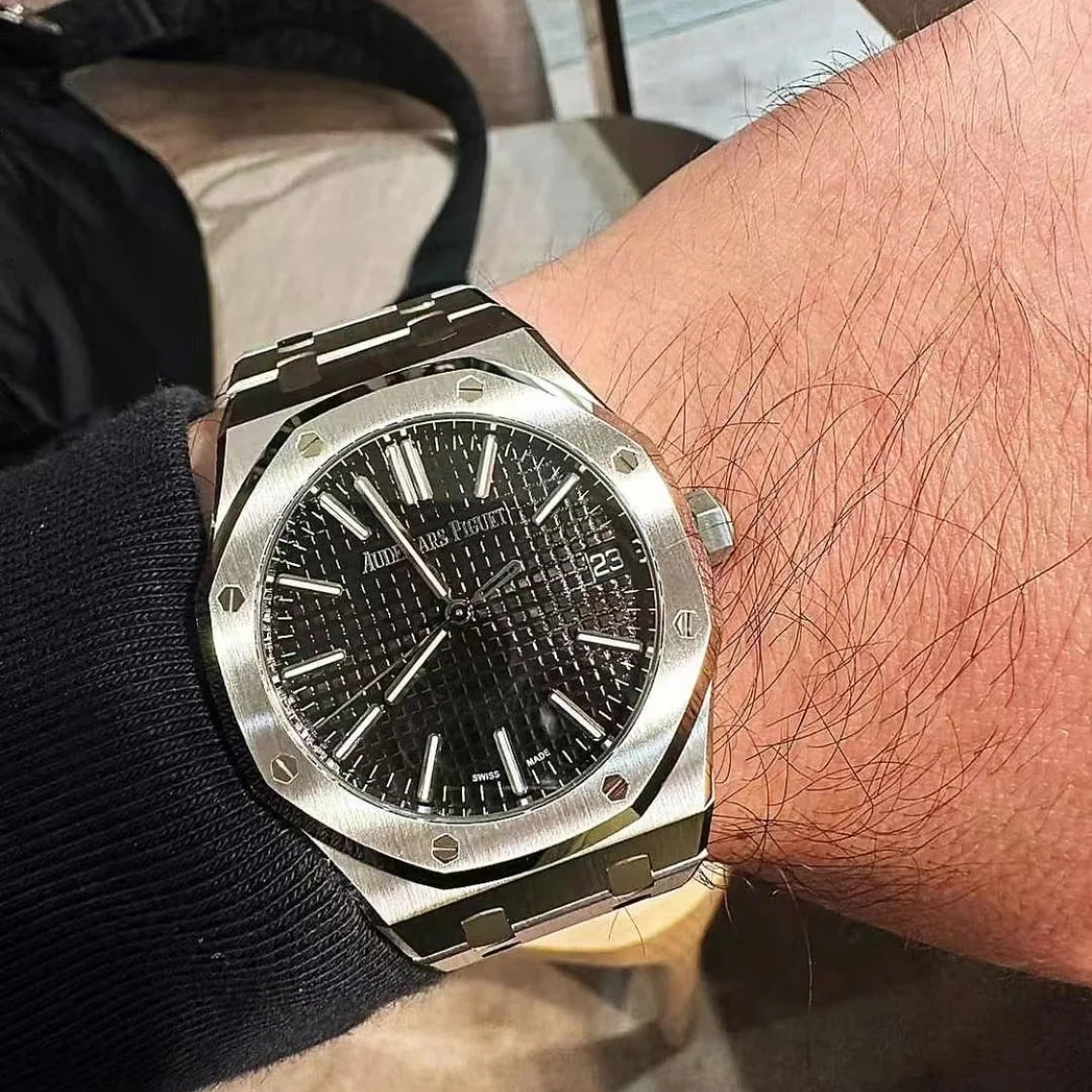 ROYAL OAK SERIES AUTOMATIC WINDING WATCH 5O ANNIVERSARY EDITION Ref. 15510ST.OO.1320ST.02(AAAAA version)