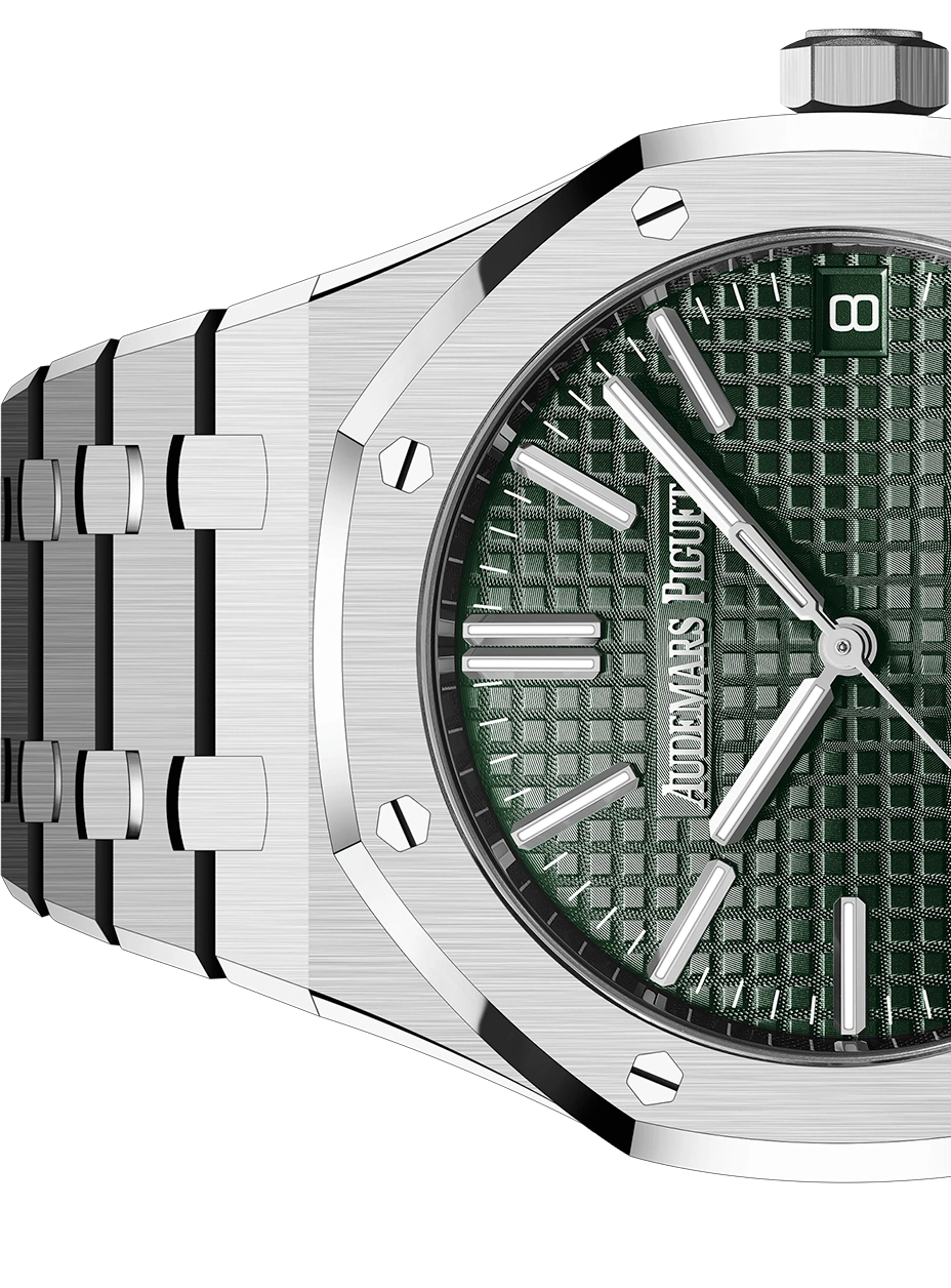 ROYAL OAK SELFWINDING 50TH ANNIVERSARY Ref. 15510ST.OO.1320ST.04 This 41 mm Royal Oak Selfwinding in stainless steel sports(AAAAA version)