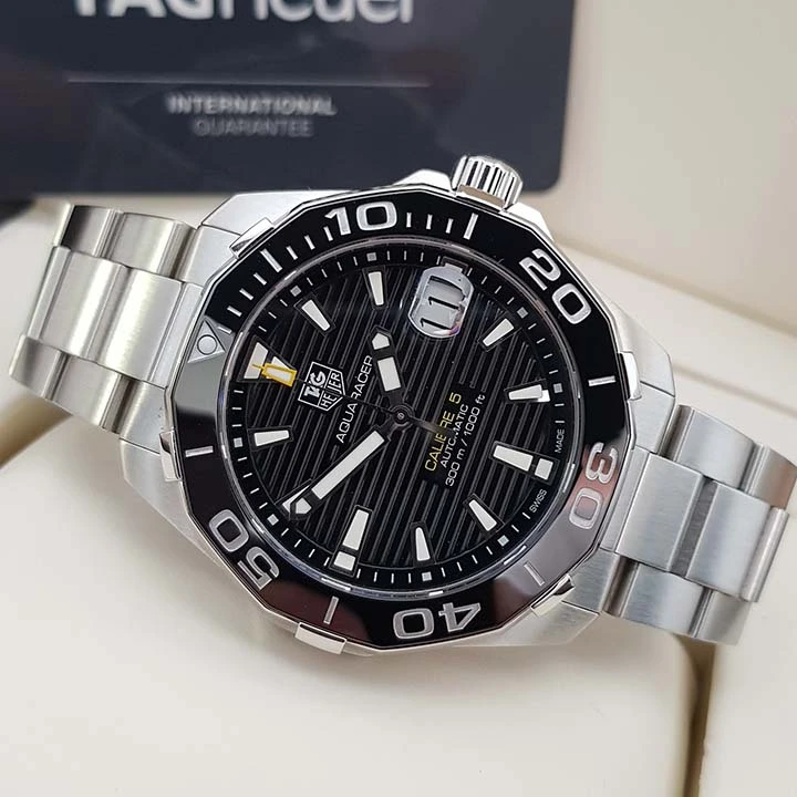 TAG HEUER AQUARACER Automatic Watch - Diameter 41 mm WAY211A.BA0928