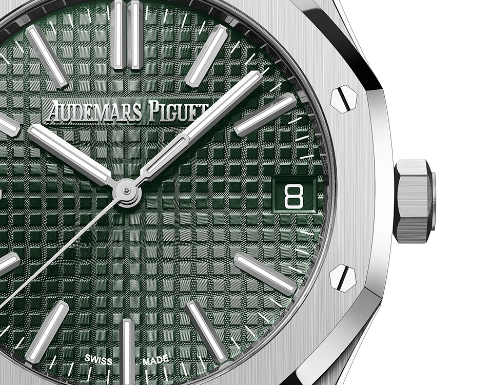 ROYAL OAK SELFWINDING 50TH ANNIVERSARY Ref. 15510ST.OO.1320ST.04 This 41 mm Royal Oak Selfwinding in stainless steel sports(AAAAA version)