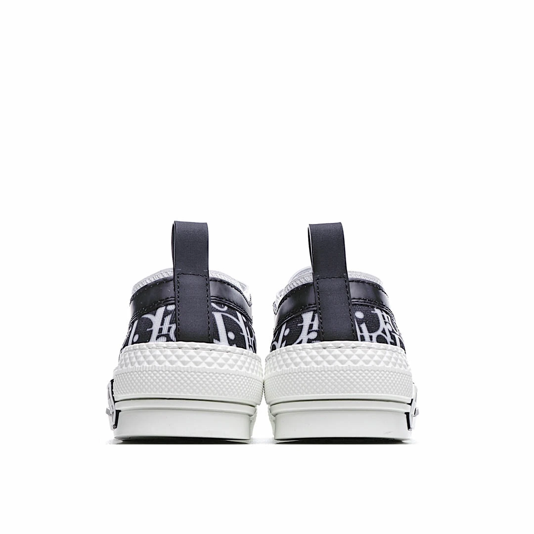 Dior B23 Oblique Slip-on Low Top Sneakers Sheer Print Sneakers