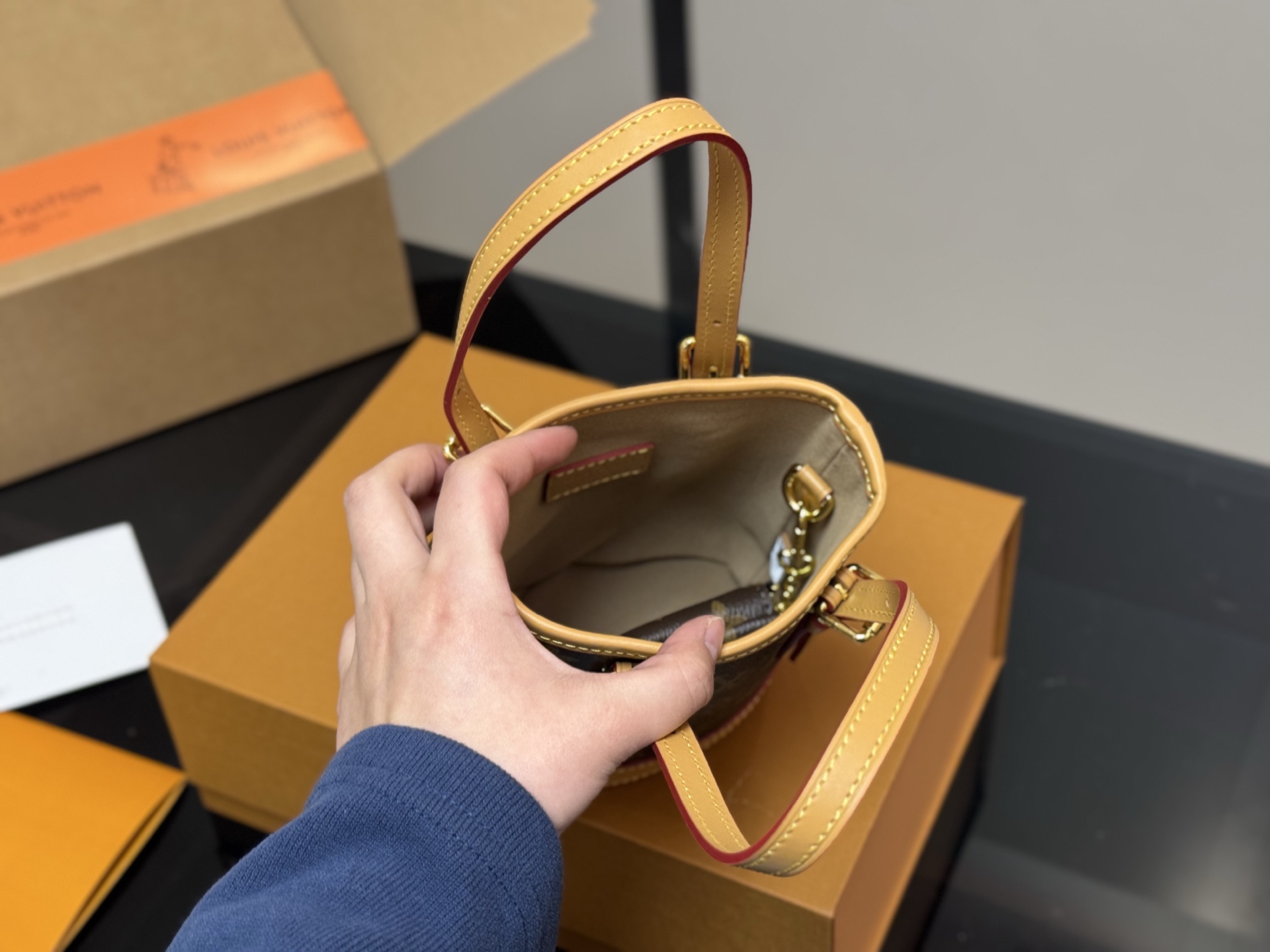 LV Nano Bucket