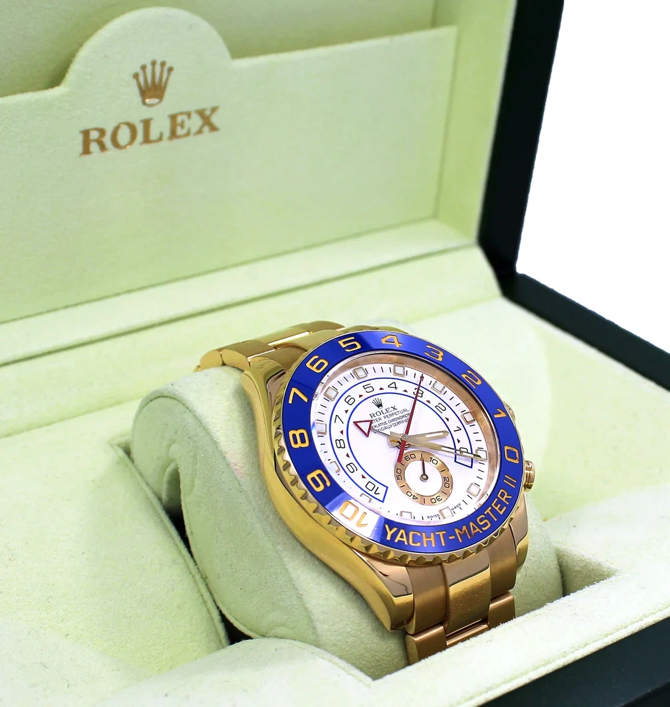 Rolex YACHT-MASTER II-(Gold Strap)m116688-0002(AAAAA Version)