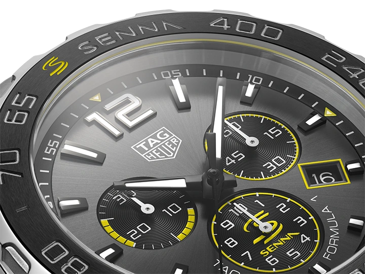TAG HEUER FORMULA 1 X SENNA Quartz Chronograph - Diameter 43 mm CAZ101AF.BA0637