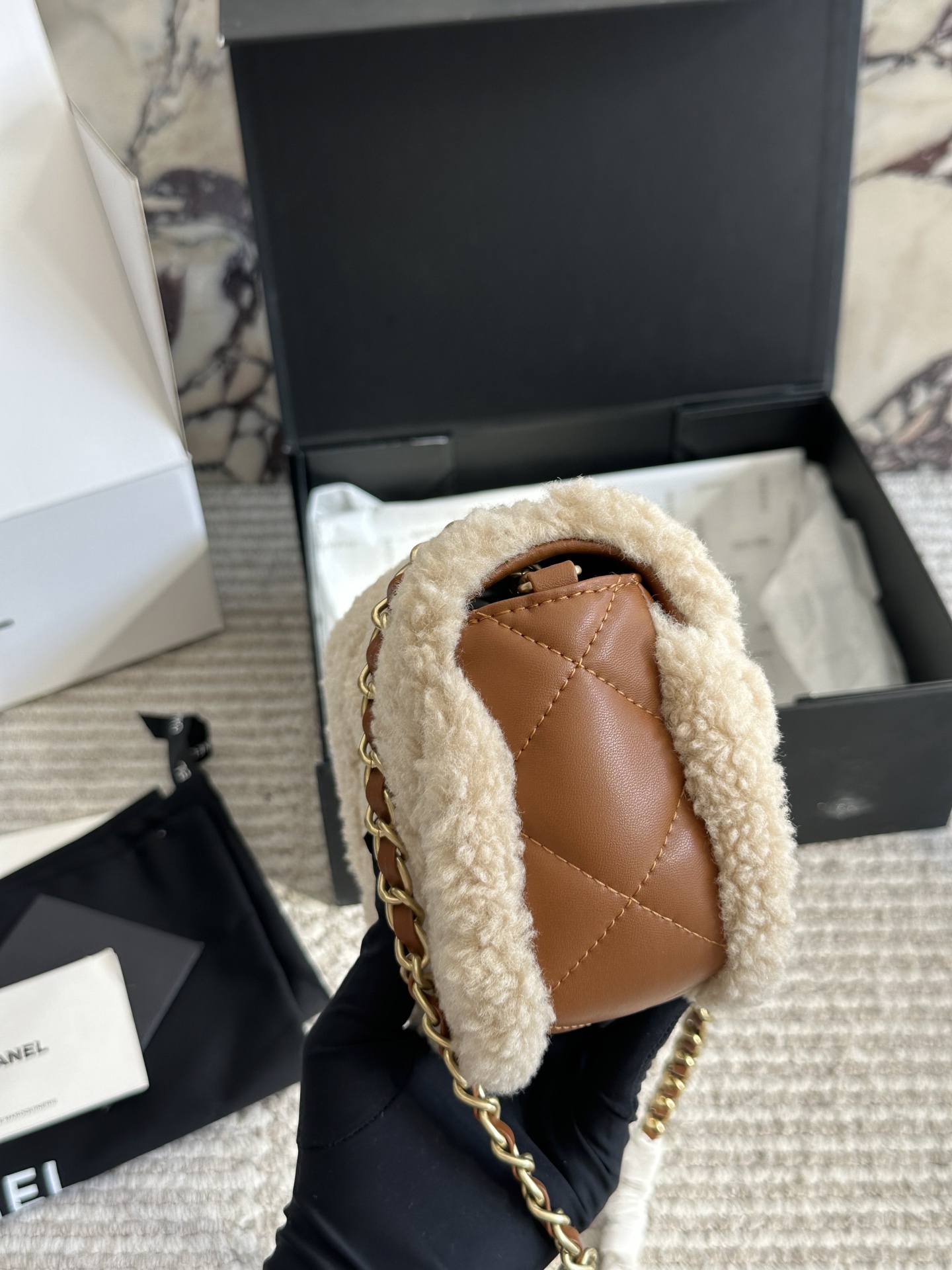 Chanel 24K CF Teddy Bear Small