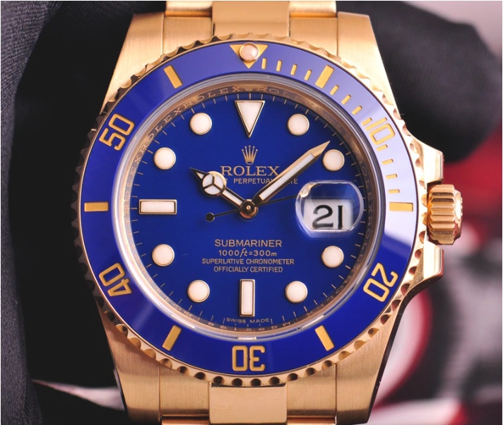 Rolex Submariner m116618lb-0003 Blue dial watch