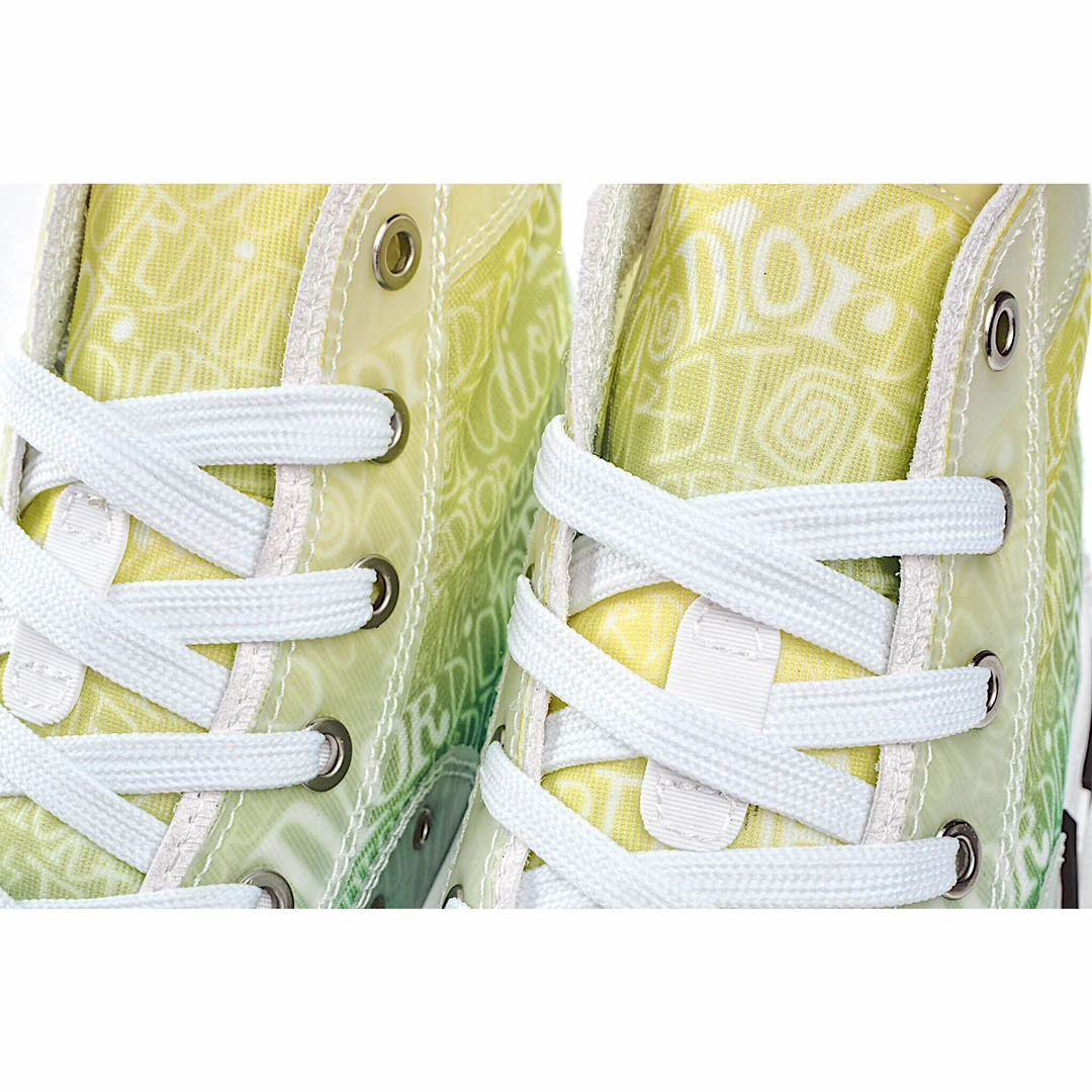 Dior B23 Oblique Slip-on Low Top Sneakers Sheer Print Sneakers