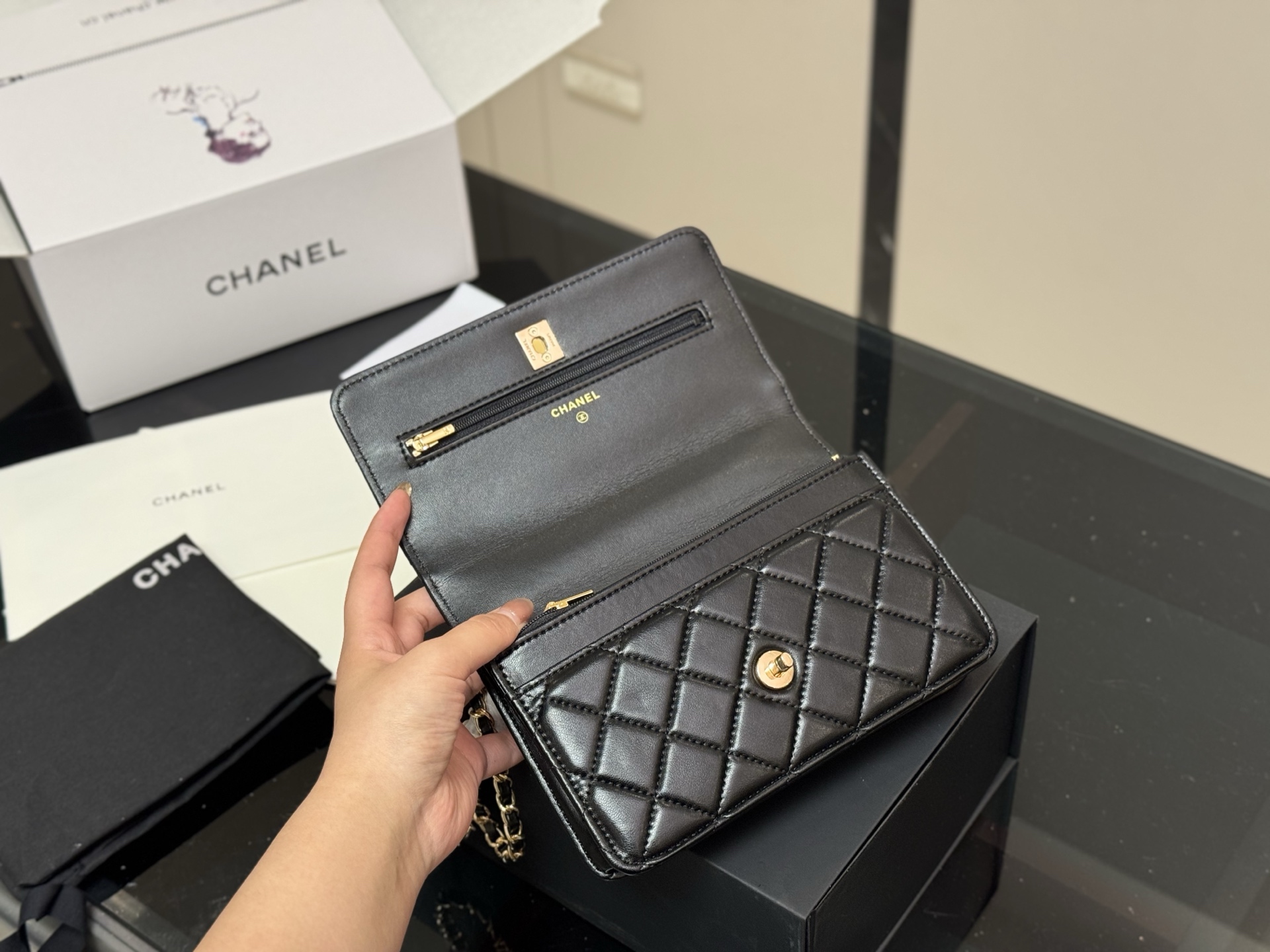 Chanel Woc Chain Bag