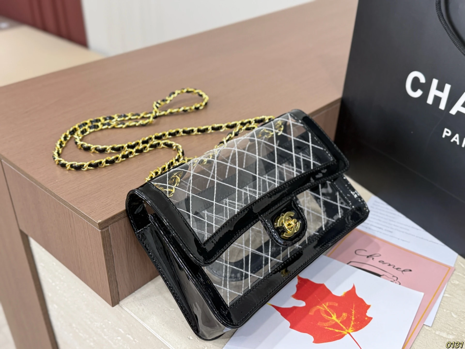 Chanel CF Transparent bag