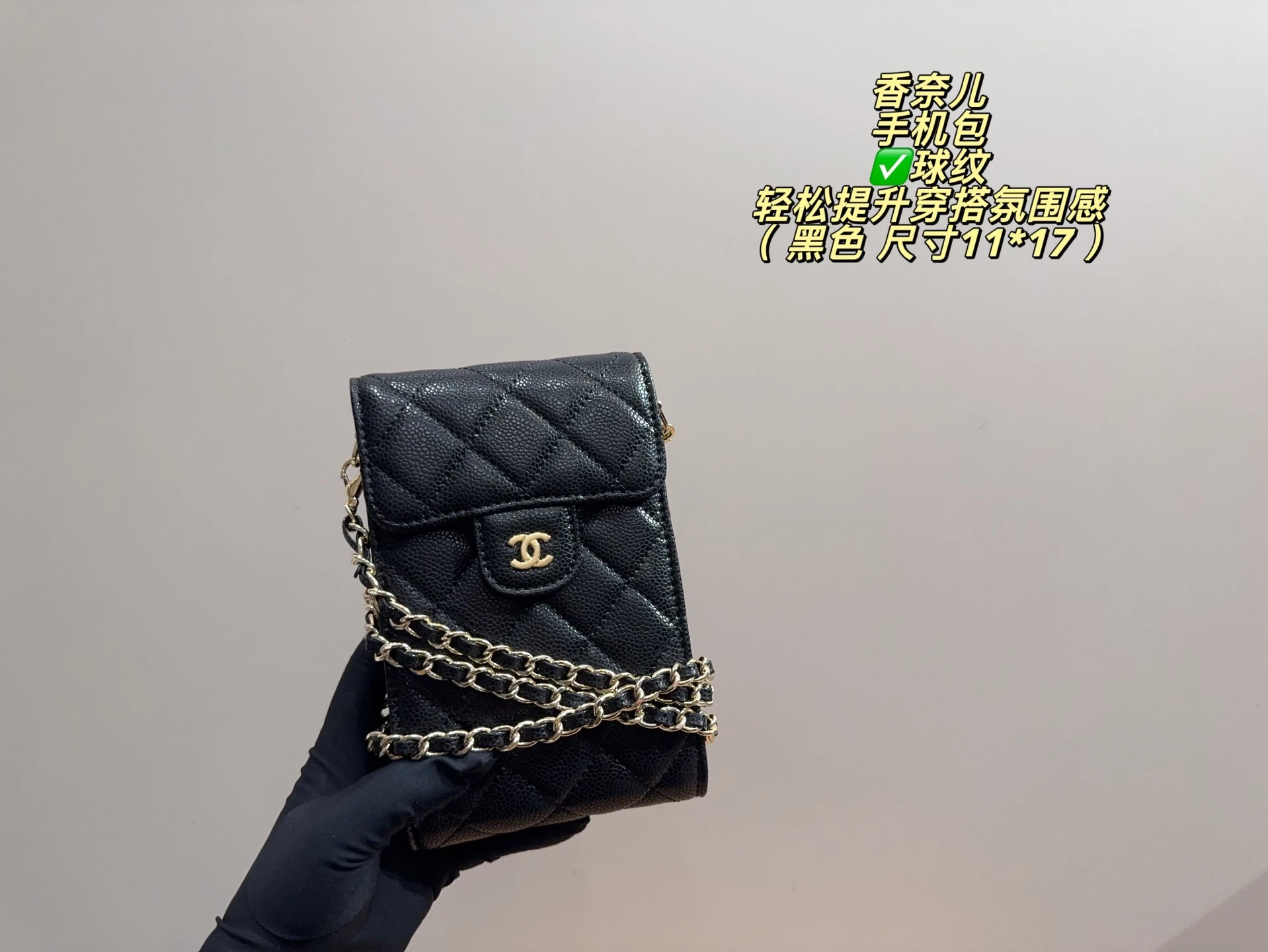 Chanel Quilted Phone Bag