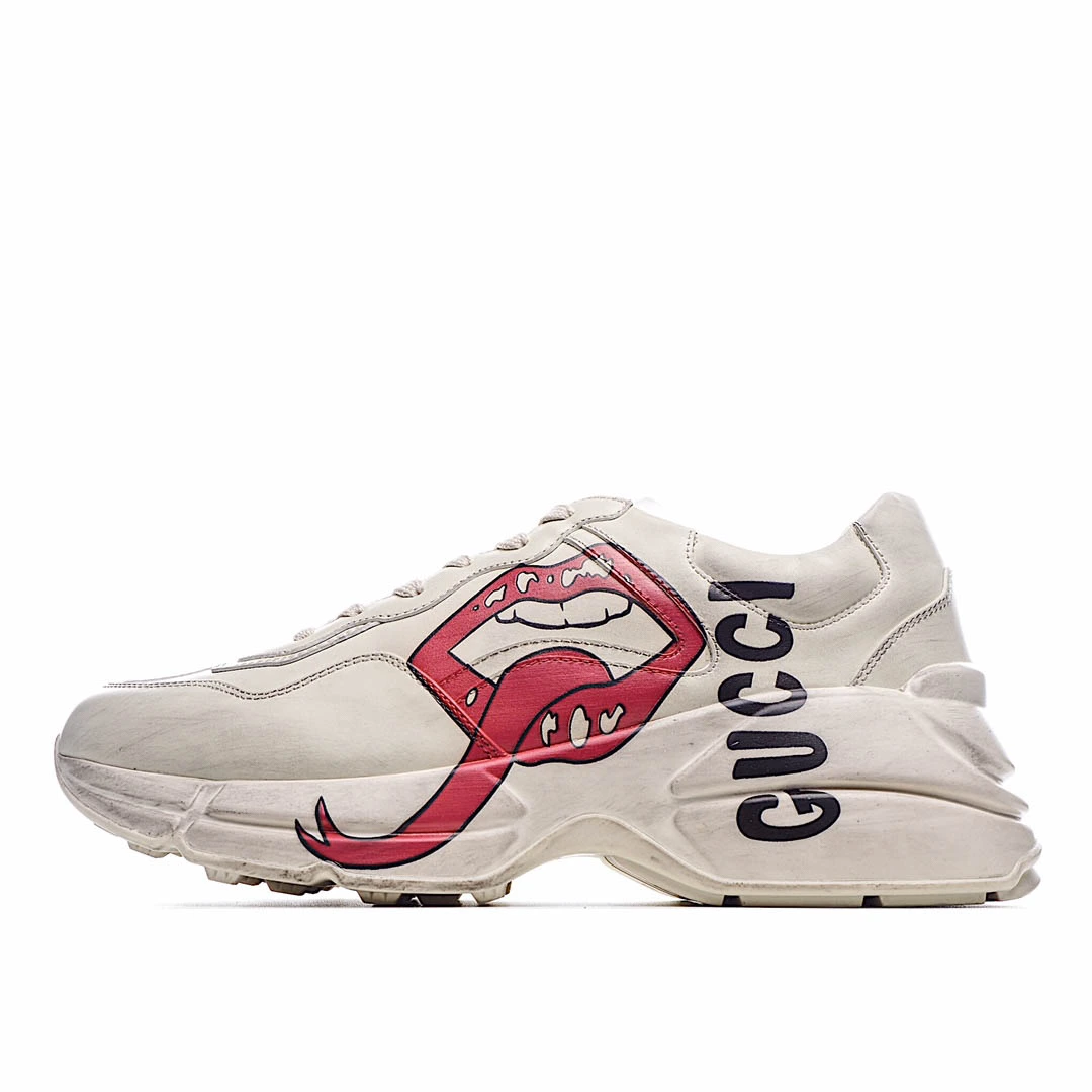 Gucci Rhyton Vintage Trainer Sneaker Dad Running Shoes,