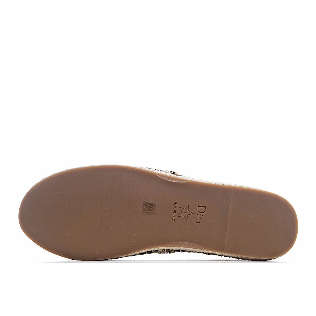 Dior Granville 20ss Fisherman's Half Slippers
