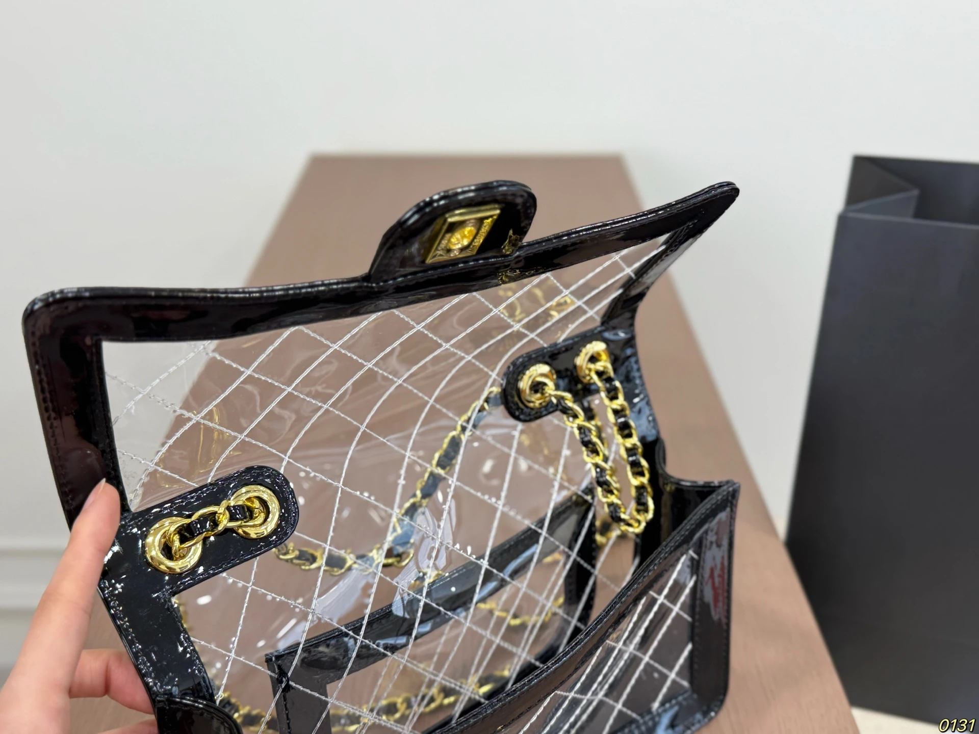 Chanel CF Transparent bag