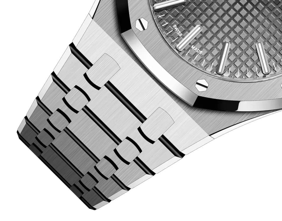 ROYAL OAK SERIES AUTOMATIC WINDING WATCH 5O ANNIVERSARY EDITION Ref. 15510ST.OO.1320ST.05(AAAAA version)