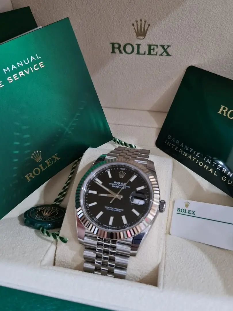 Rolex Datejust 41 Blue m126334-0017 Jubilee 18k White Gold