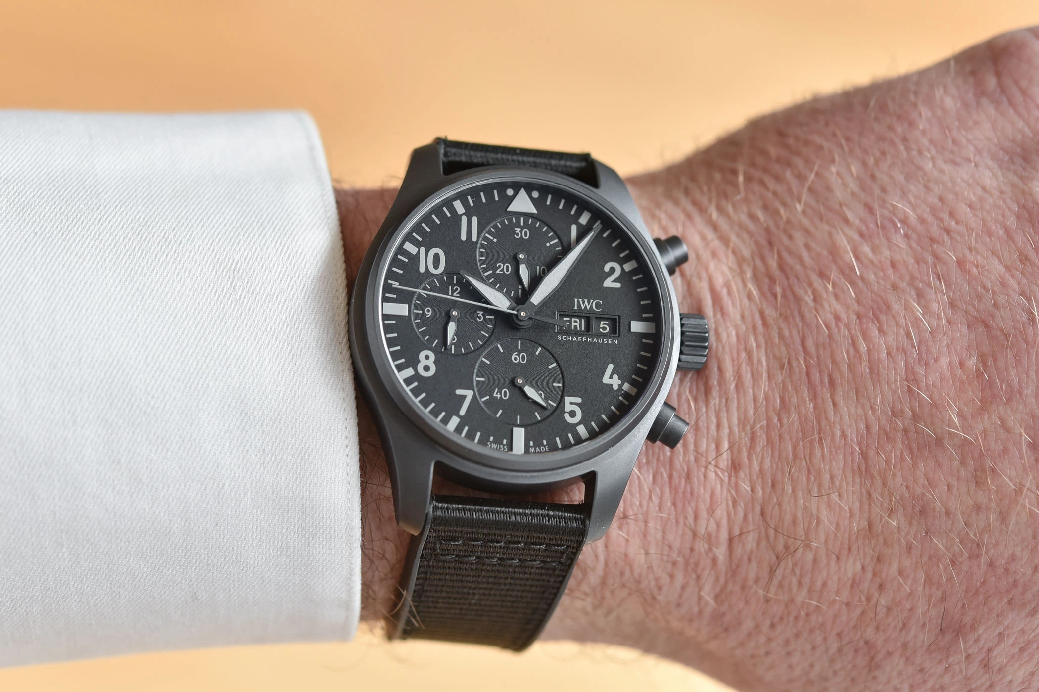 IWC pilot series IW388106 watch