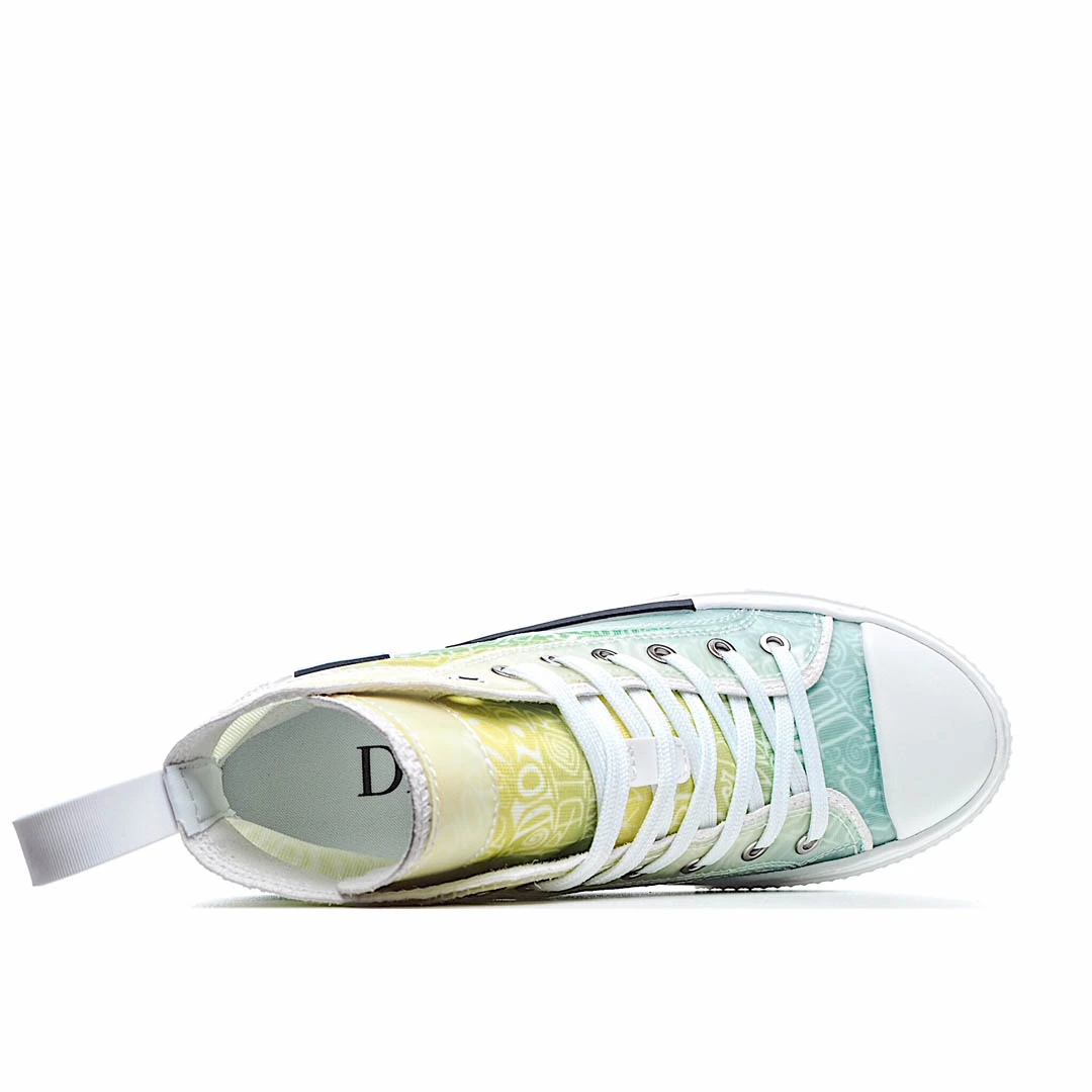 Dior B23 Oblique Slip-on Low Top Sneakers Sheer Print Sneakers