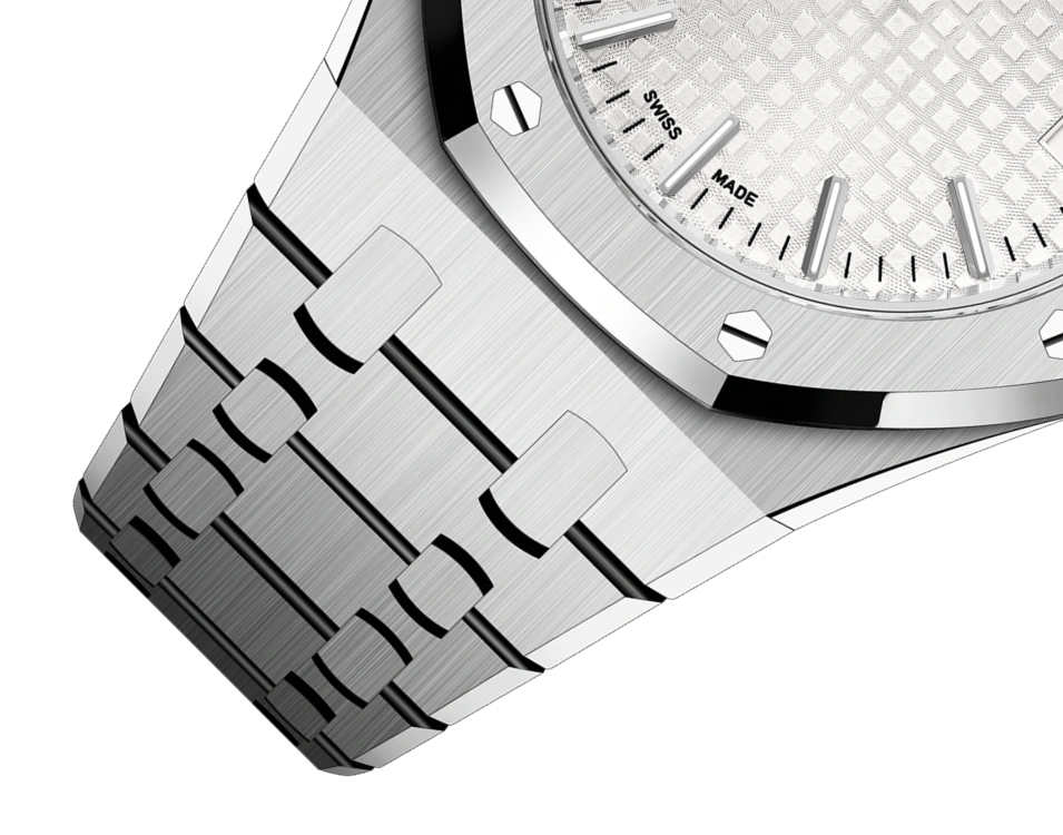 ROYAL OAK SERIES AUTOMATIC WINDING WATCH 5O ANNIVERSARY EDITION Ref. 15550ST.OO.1356ST.01