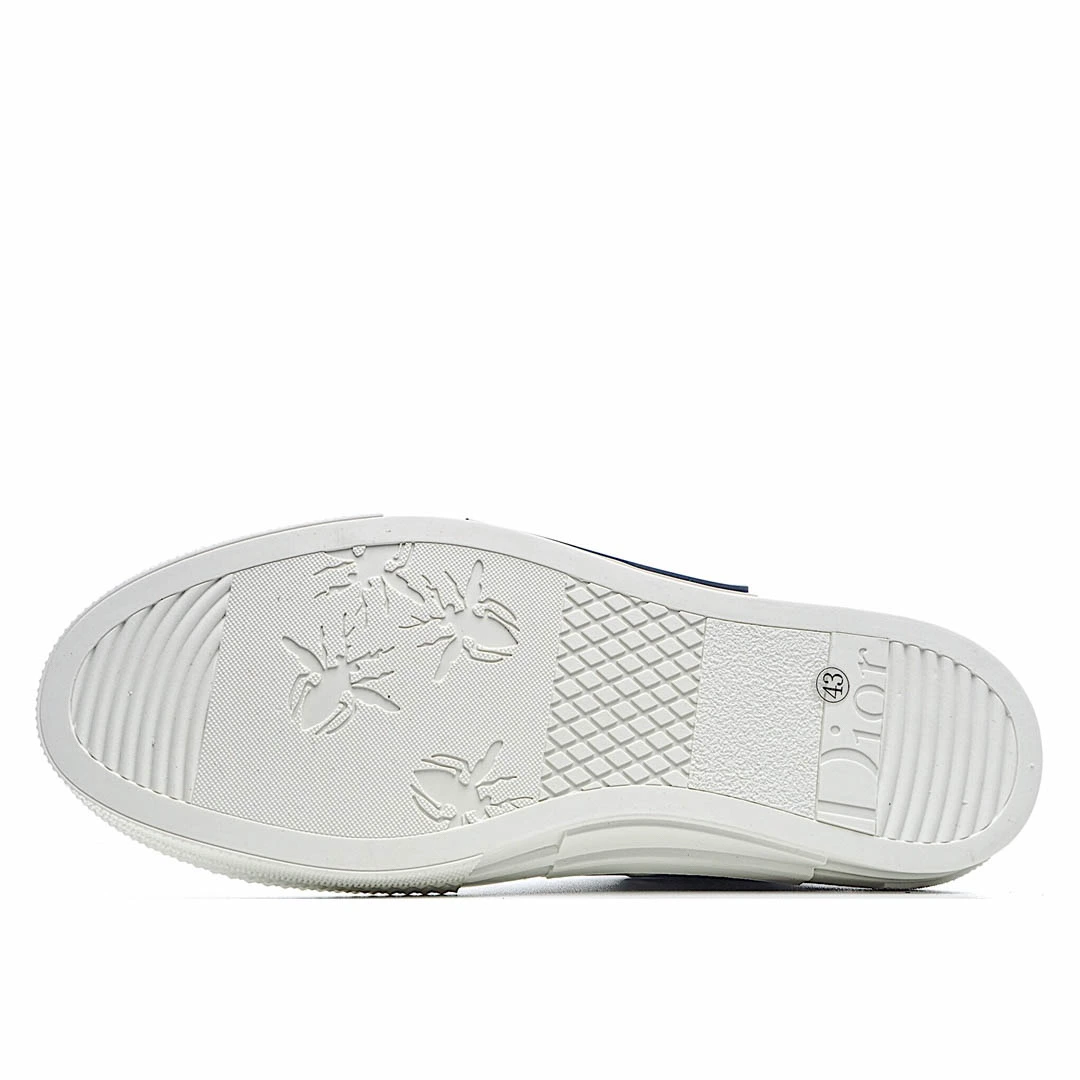 Dior B23 Oblique Slip-on Low Top Sneakers Sheer Print Sneakers