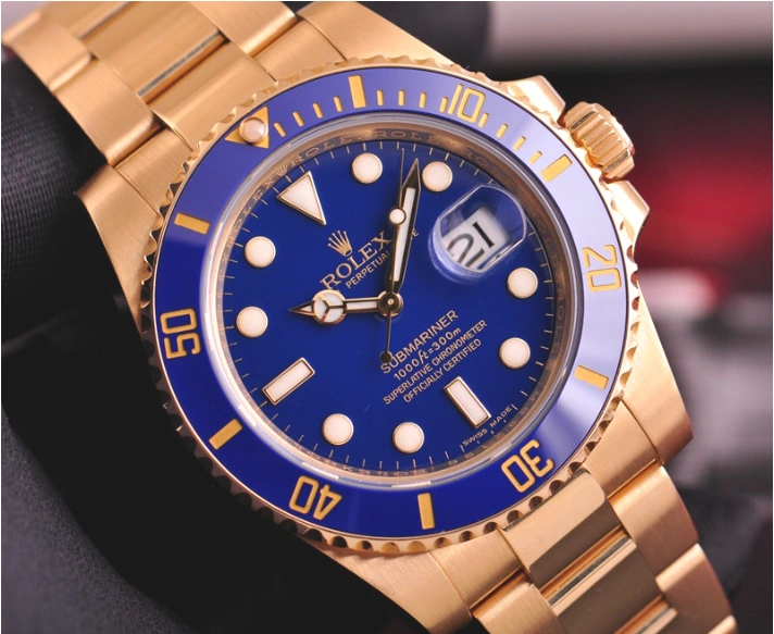 Rolex Submariner m116618lb-0003 Blue dial watch