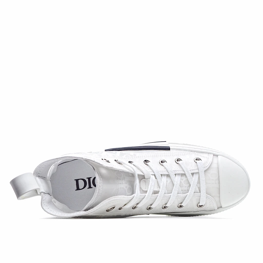 Dior B23 Oblique Slip-on Low Top Sneakers Sheer Print Sneakers