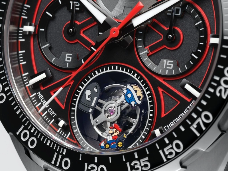TAG Heuer x Mario Kart two joint watches limited edition stage