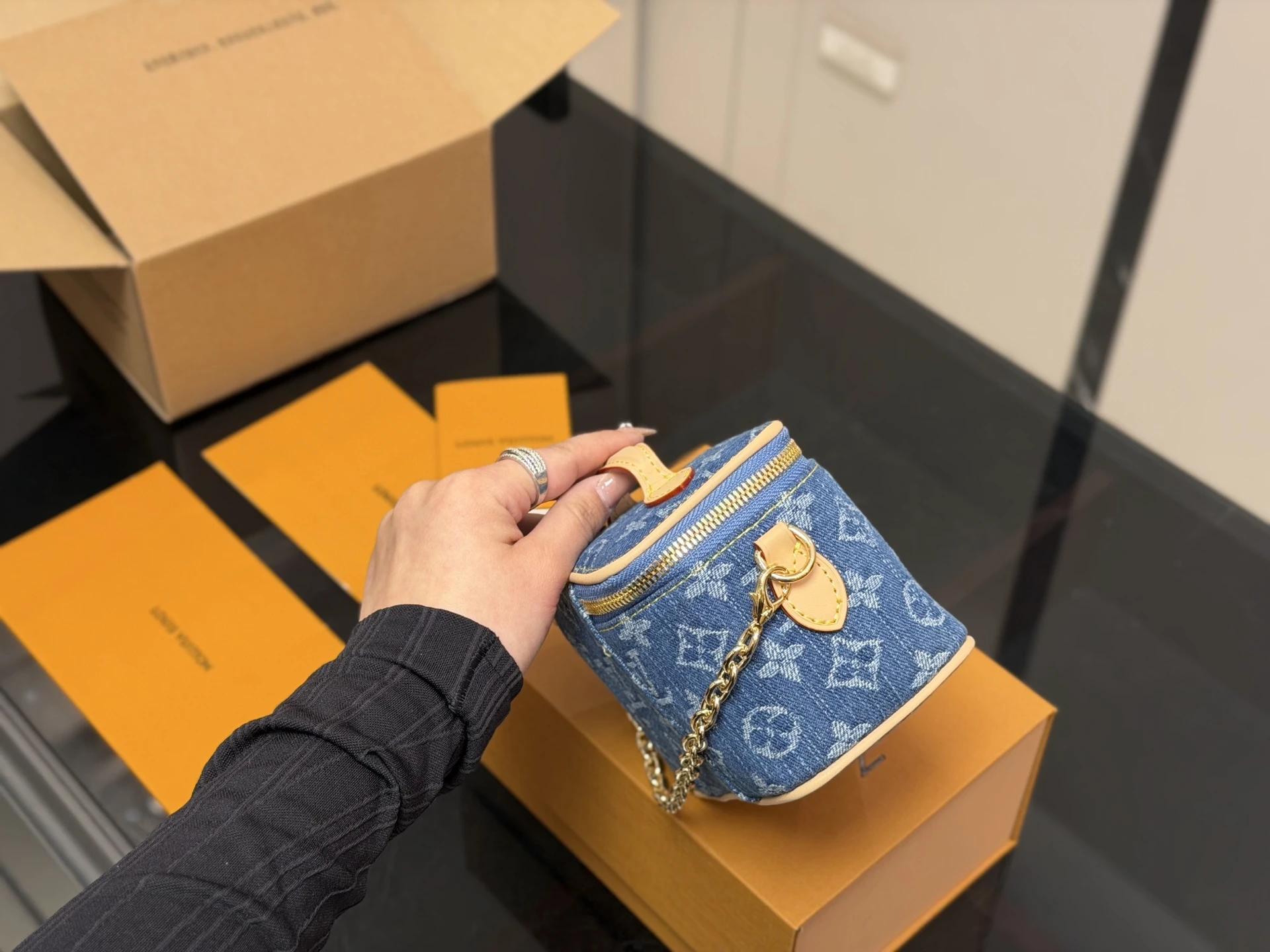 LV Monogram Nice Mini Toiletry Pouch