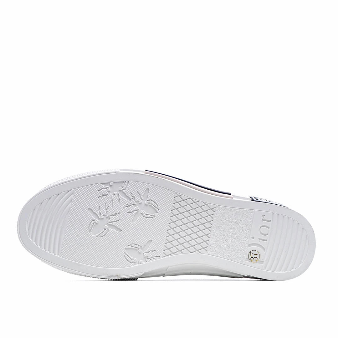Dior B23 Oblique Slip-on Low Top Sneakers Sheer Print Sneakers