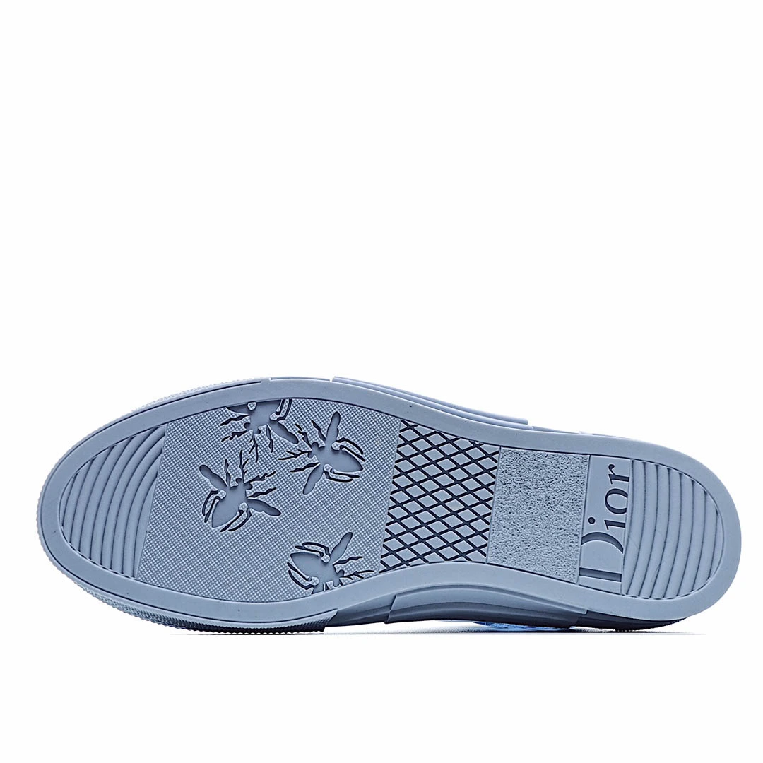 Dior B23 Oblique Slip-on Low Top Sneakers Sheer Print Sneakers