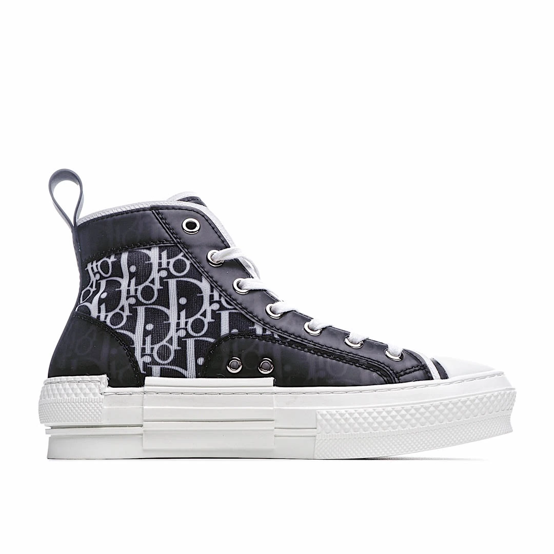 Dior B23 Oblique Slip-on Low Top Sneakers Sheer Print Sneakers