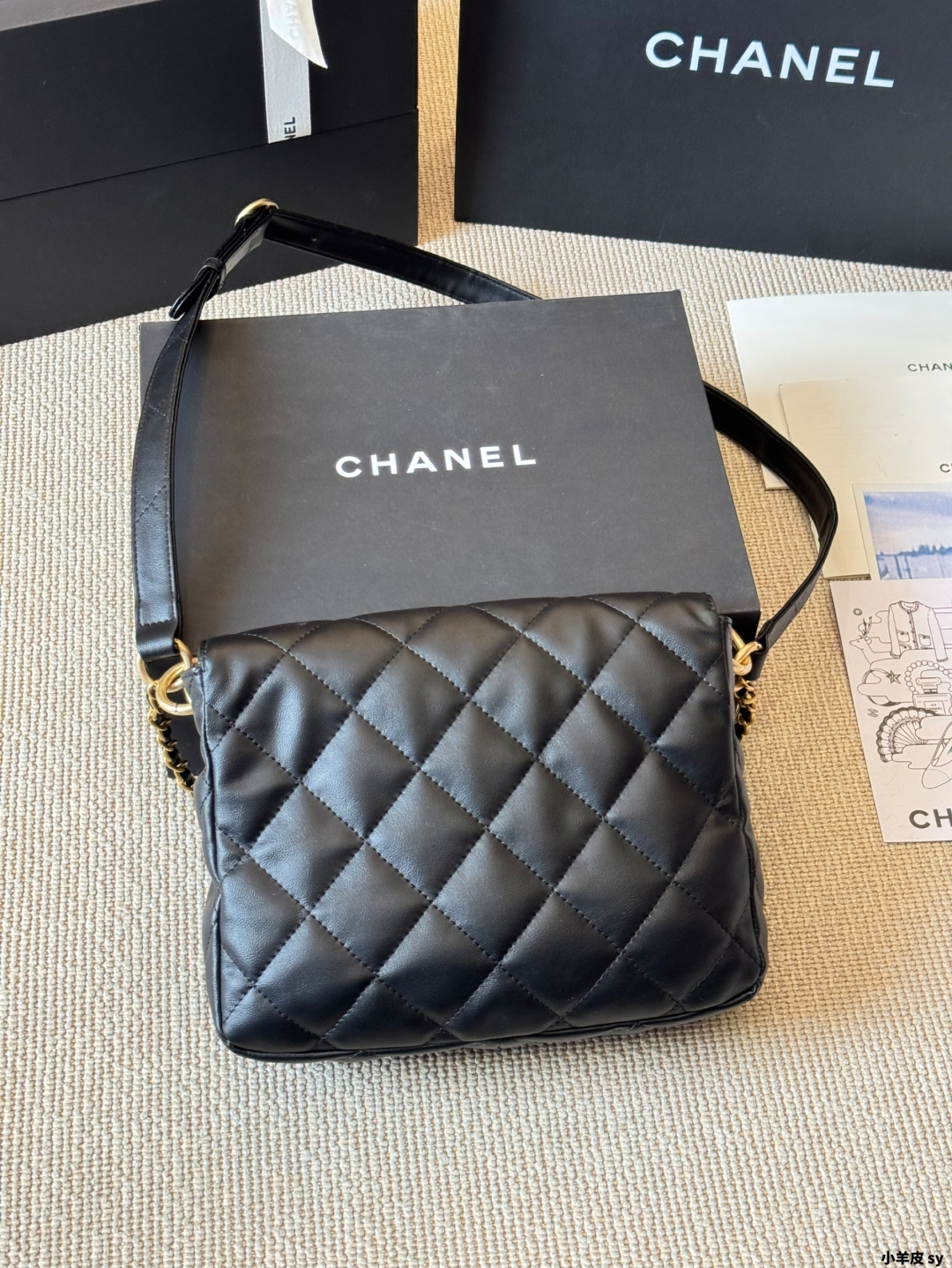 Chanel 24P Supple Twins Handbag