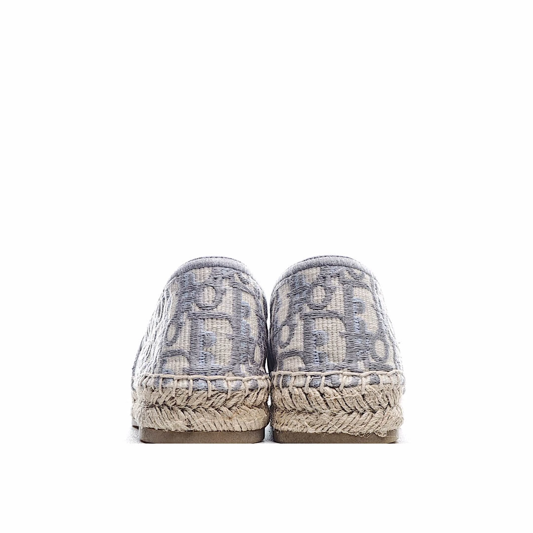 Dior Granville 20ss Fisherman's Half Slippers