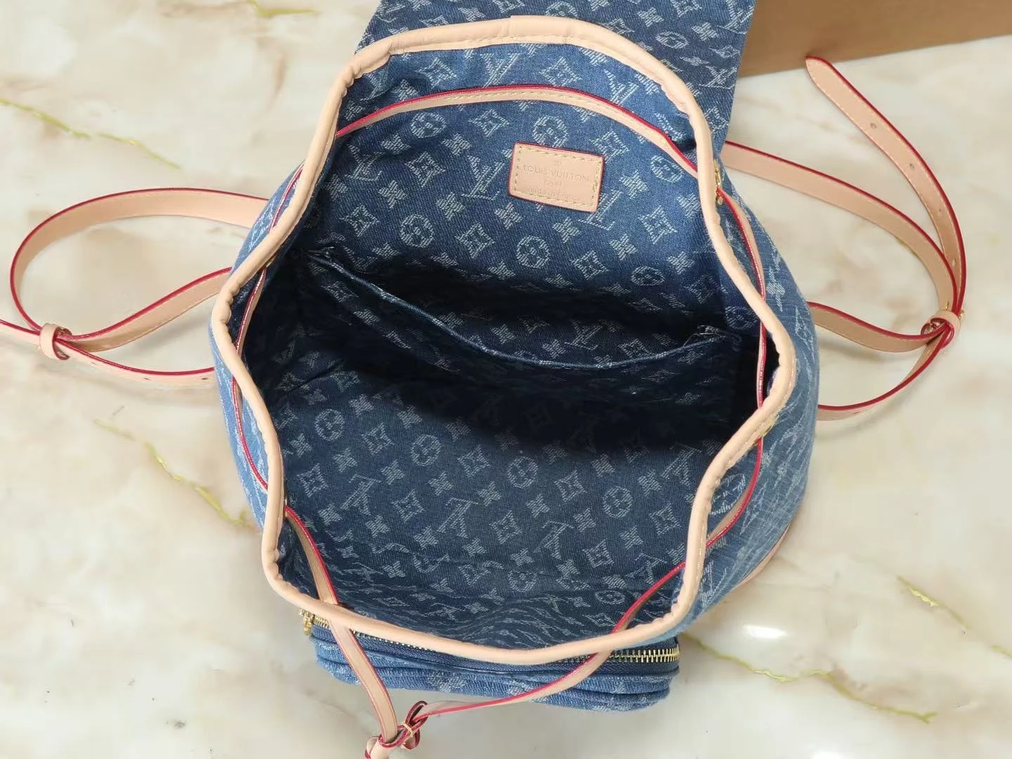 LV Demin Shoulder Bag