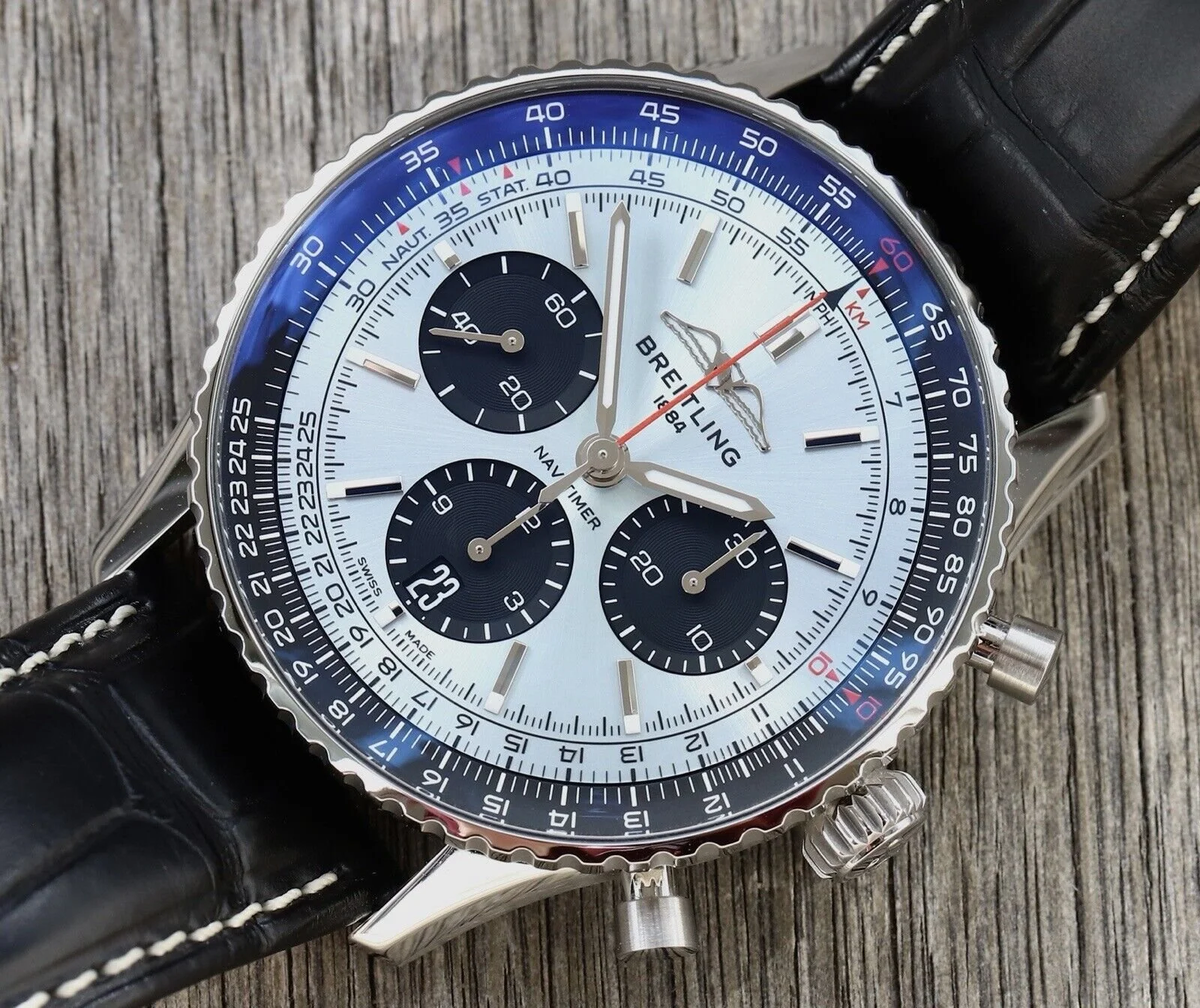 Breitling Navitimer B01 Chronograph Ice Blue Dial 43 AB0138241C1P1