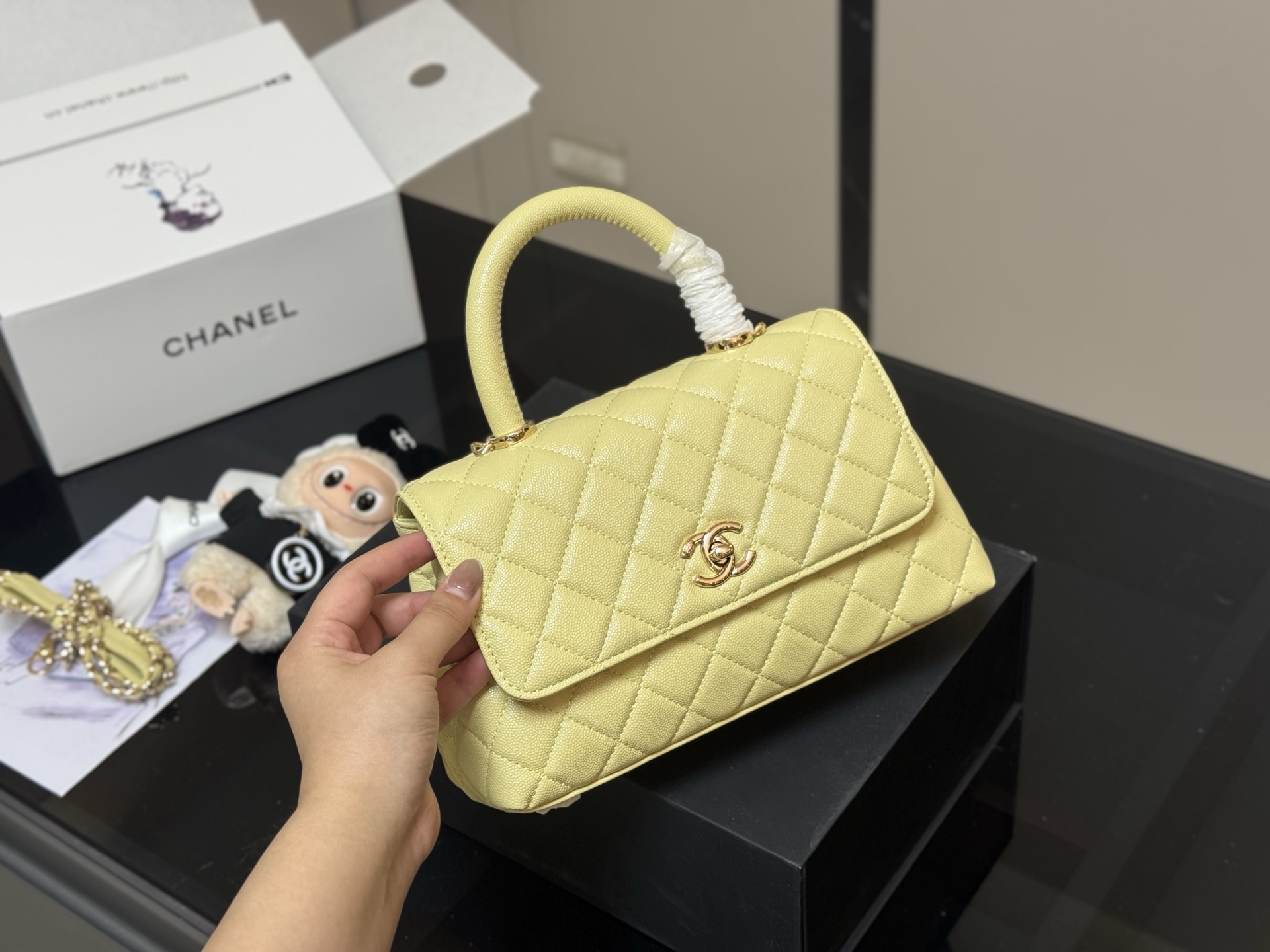 Chanel coco handle bag