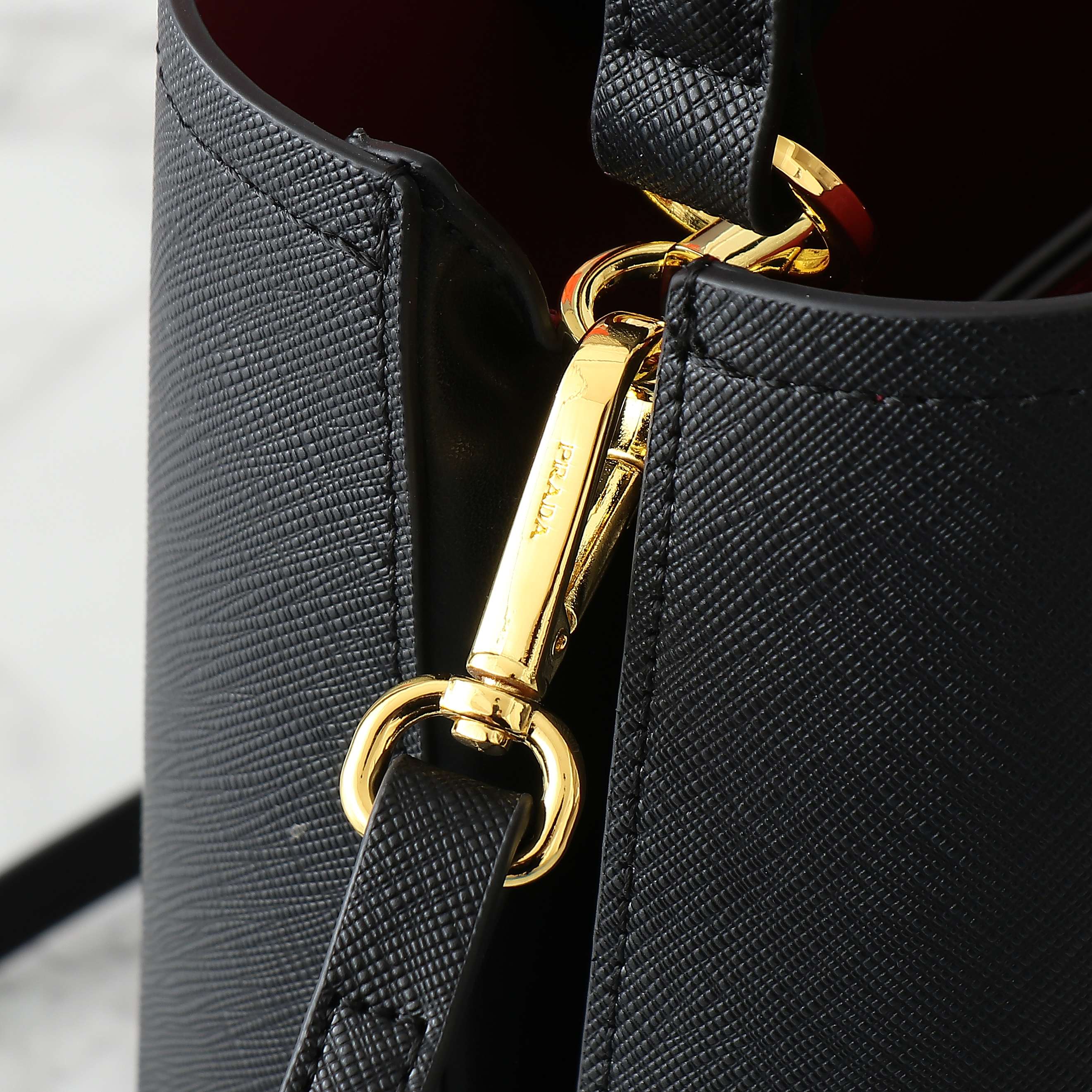 PRADA DOUBLE BUCKET