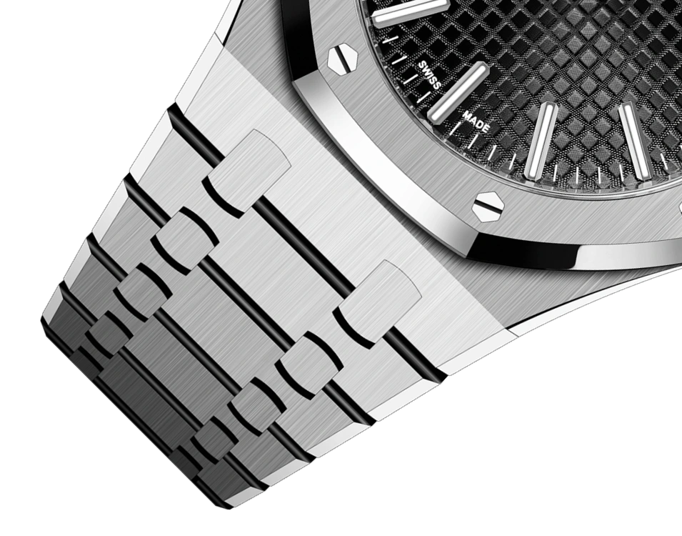ROYAL OAK SERIES AUTOMATIC WINDING WATCH 5O ANNIVERSARY EDITION Ref. 15510ST.OO.1320ST.02(AAAAA version)