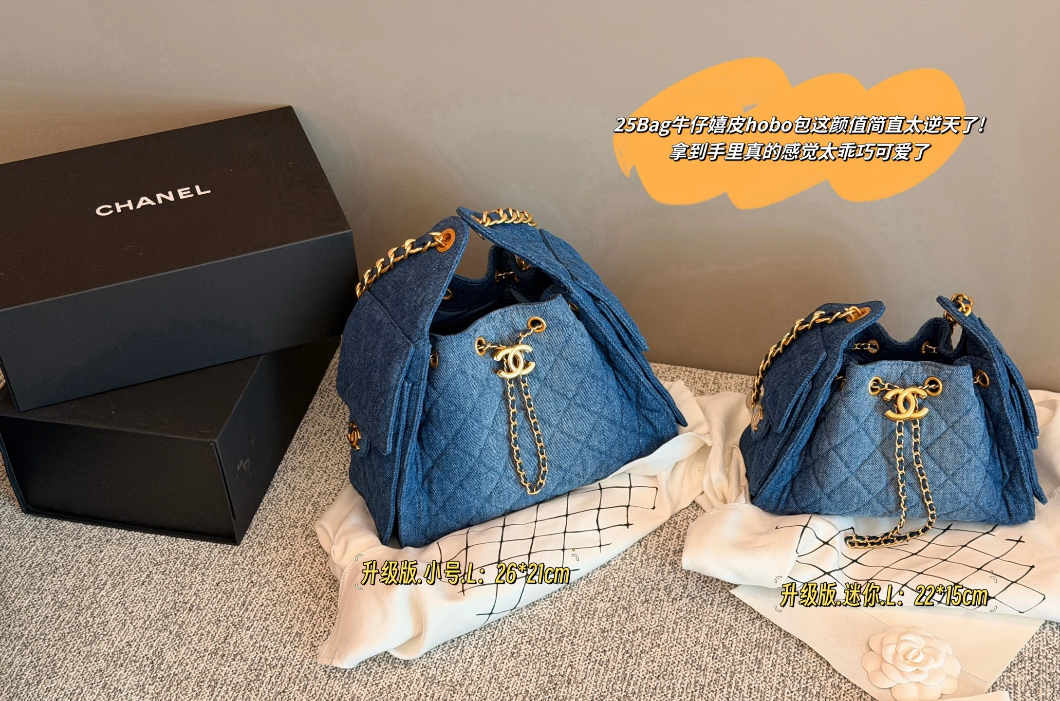 Chanel 25C hobo bag